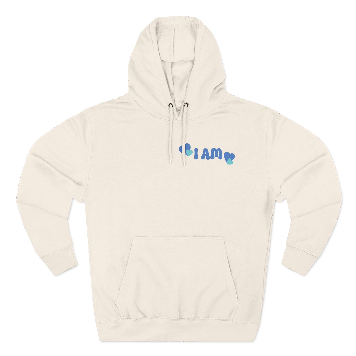 I Am Loved! Unisex Sizing, Fleece Hoodie. -Soulful Journey!
