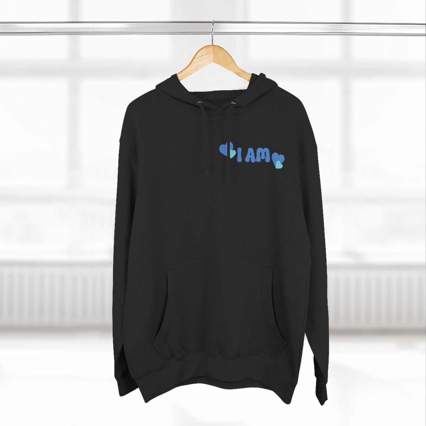 I Am Loved! Unisex Sizing, Fleece Hoodie. -Soulful Journey!