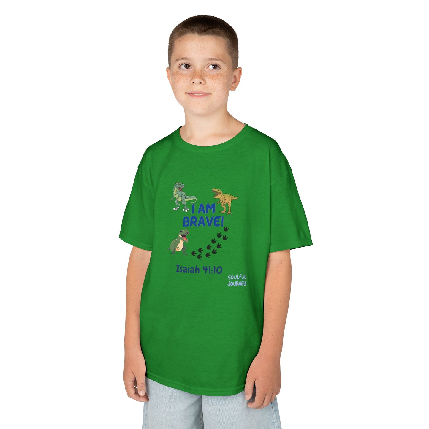 I Am Brave! Boy, Youth Size, Cotton, T-Shirt. -Soulful Journey!
