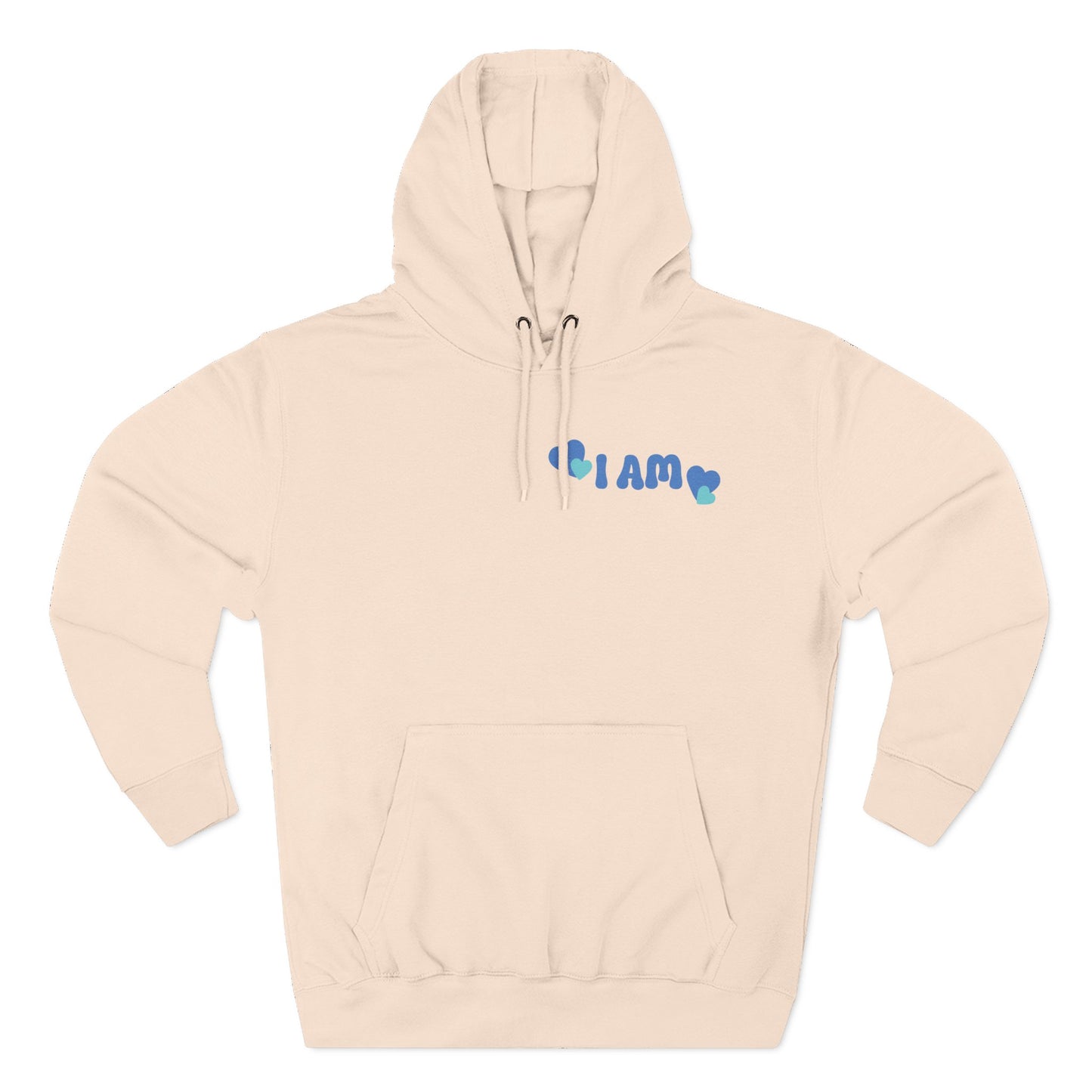 I Am Loved! Unisex Sizing, Fleece Hoodie. -Soulful Journey!