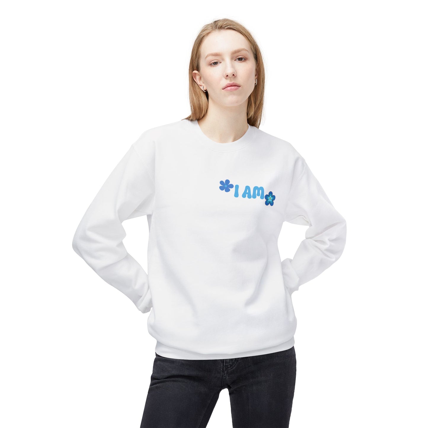 I Am Chosen! Comfy, Fleece Sweatshirt. Soulful Journey!
