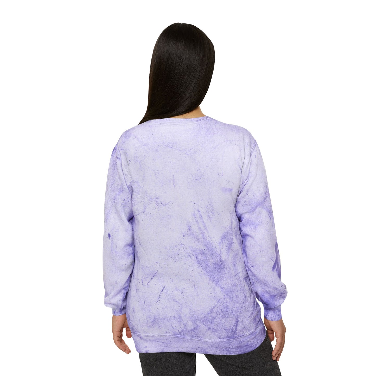 El Roi- The God That Sees Me! Women's, Unisex Sizing, Crewneck, Tie-Dye Sweatshirt. -Soulful Journey!