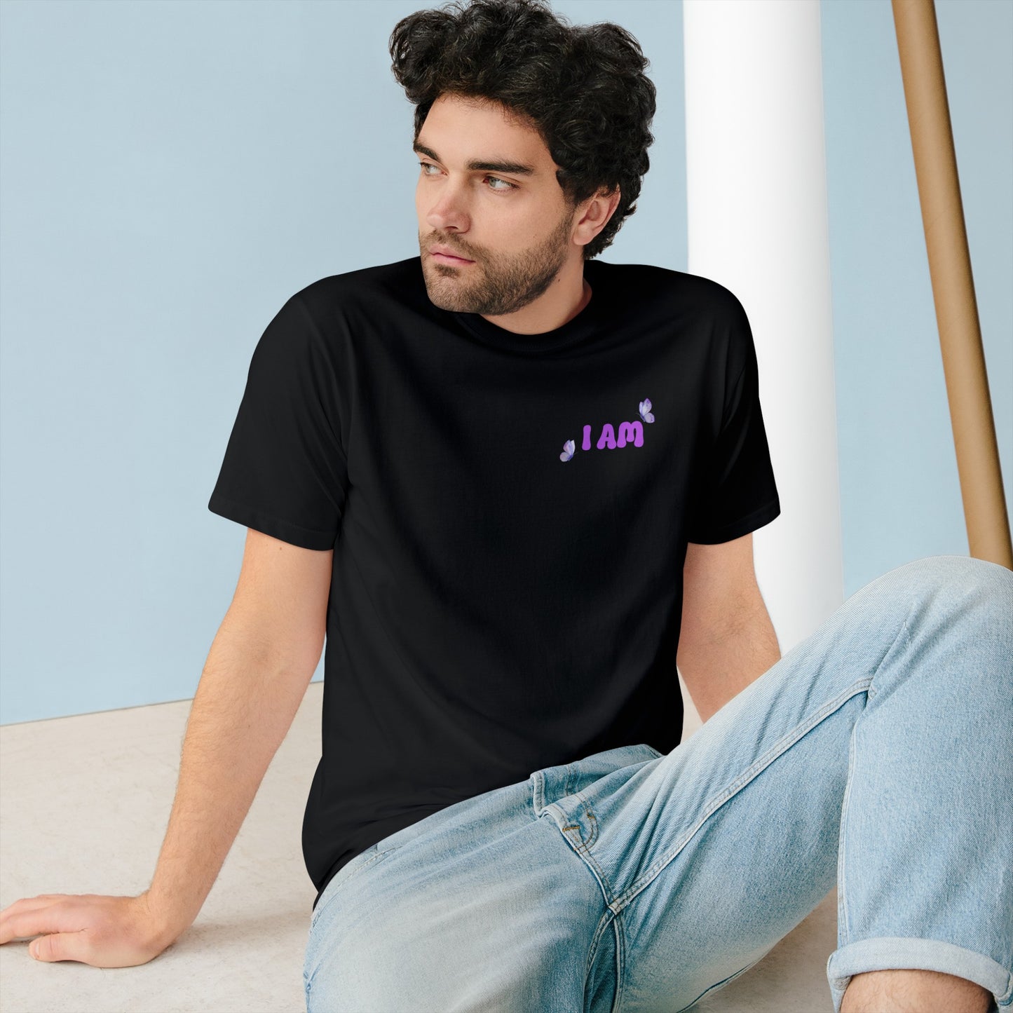 Organic Staple T-shirt I AM REDEEMED Soulful Journey