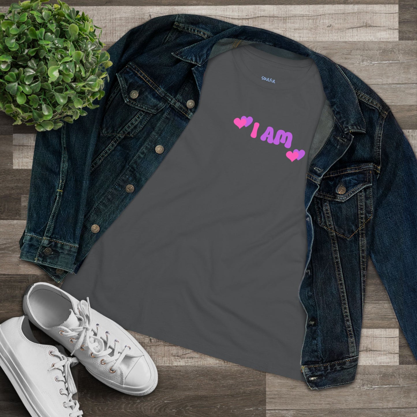 I Am Blessed! Organic t-shirt. -Soulful Journey