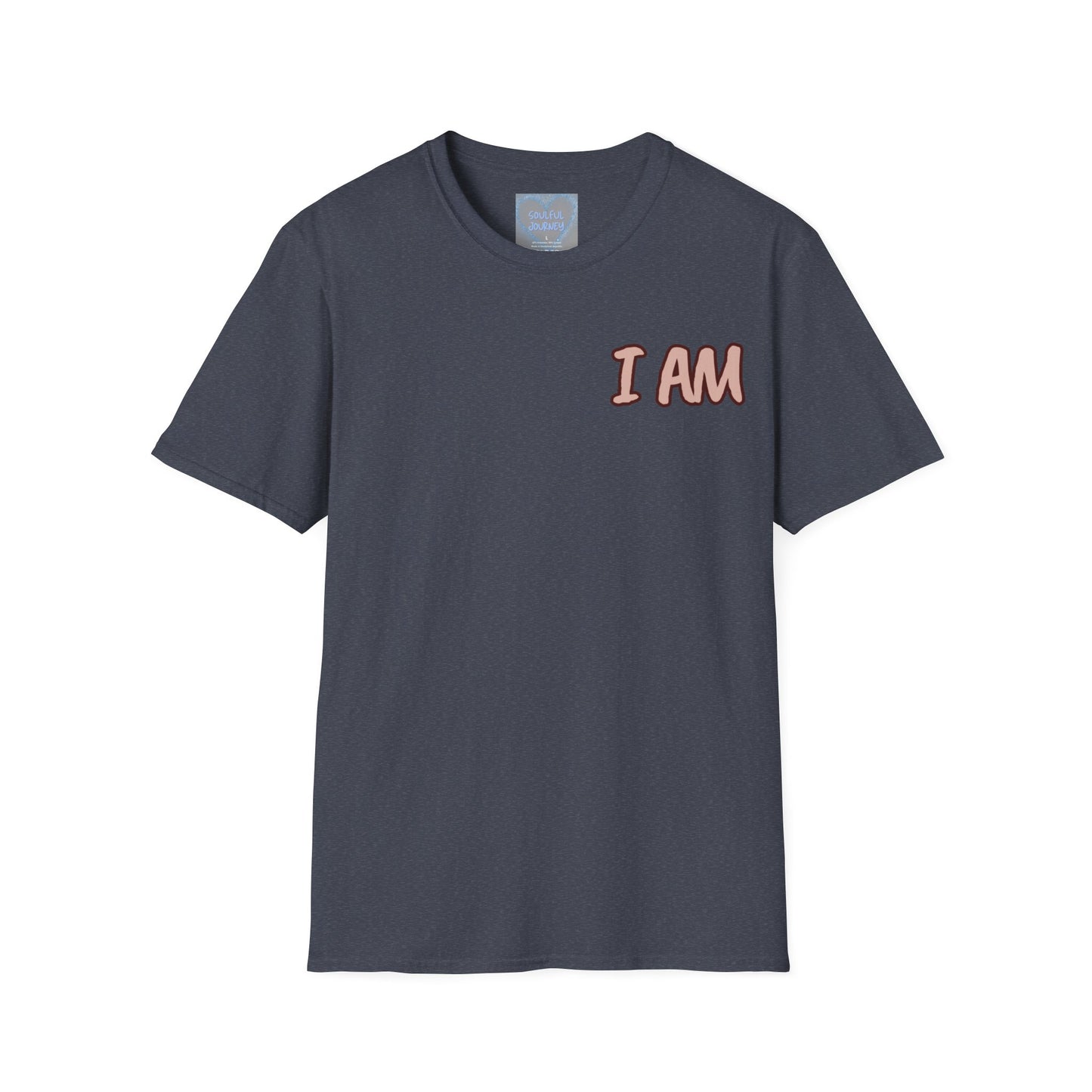 Unisex Softstyle T-Shirt I AM FEARFULLY AND WONDERFULLY MADE! SOULFUL JOURNEY