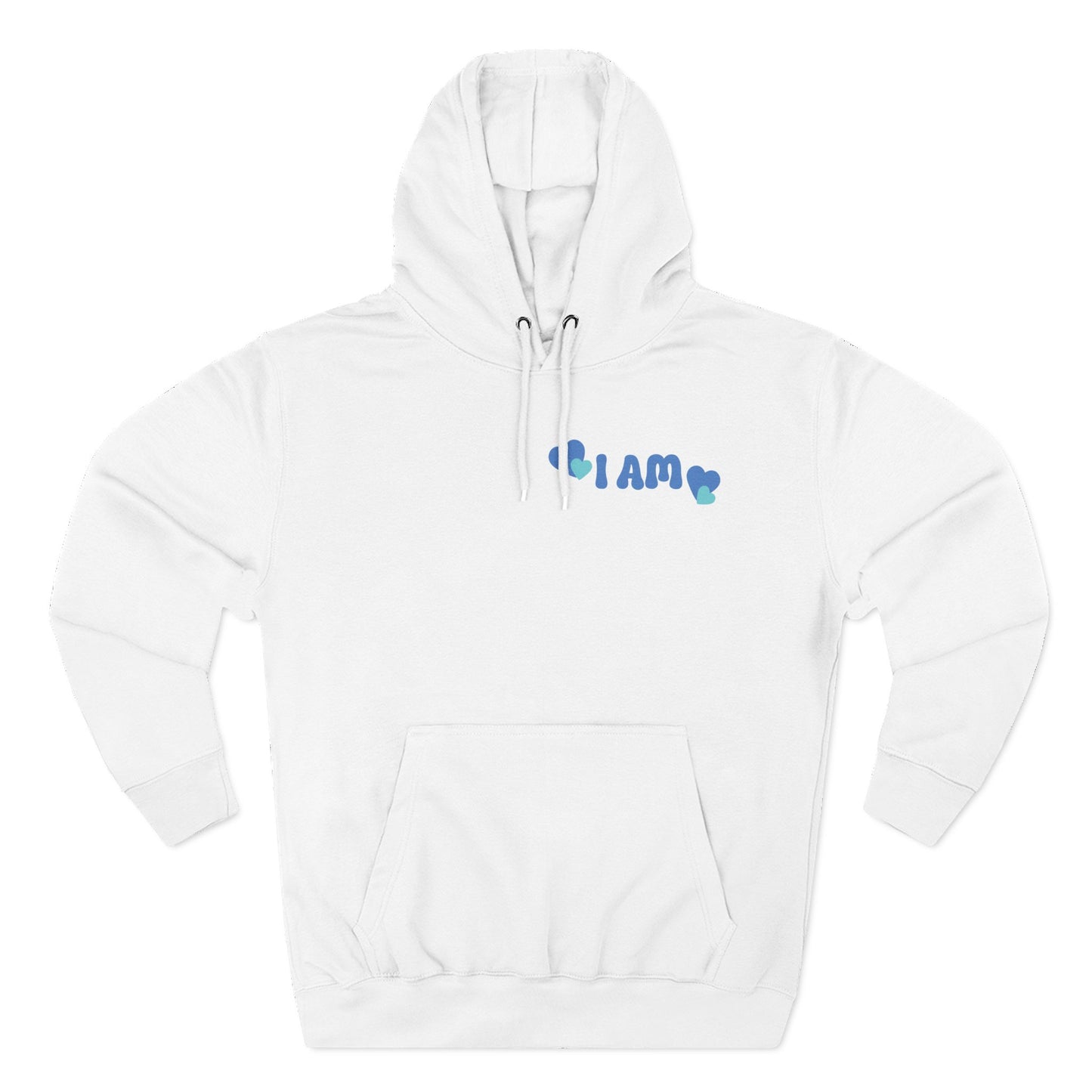 I Am Loved! Unisex Sizing, Fleece Hoodie. -Soulful Journey!