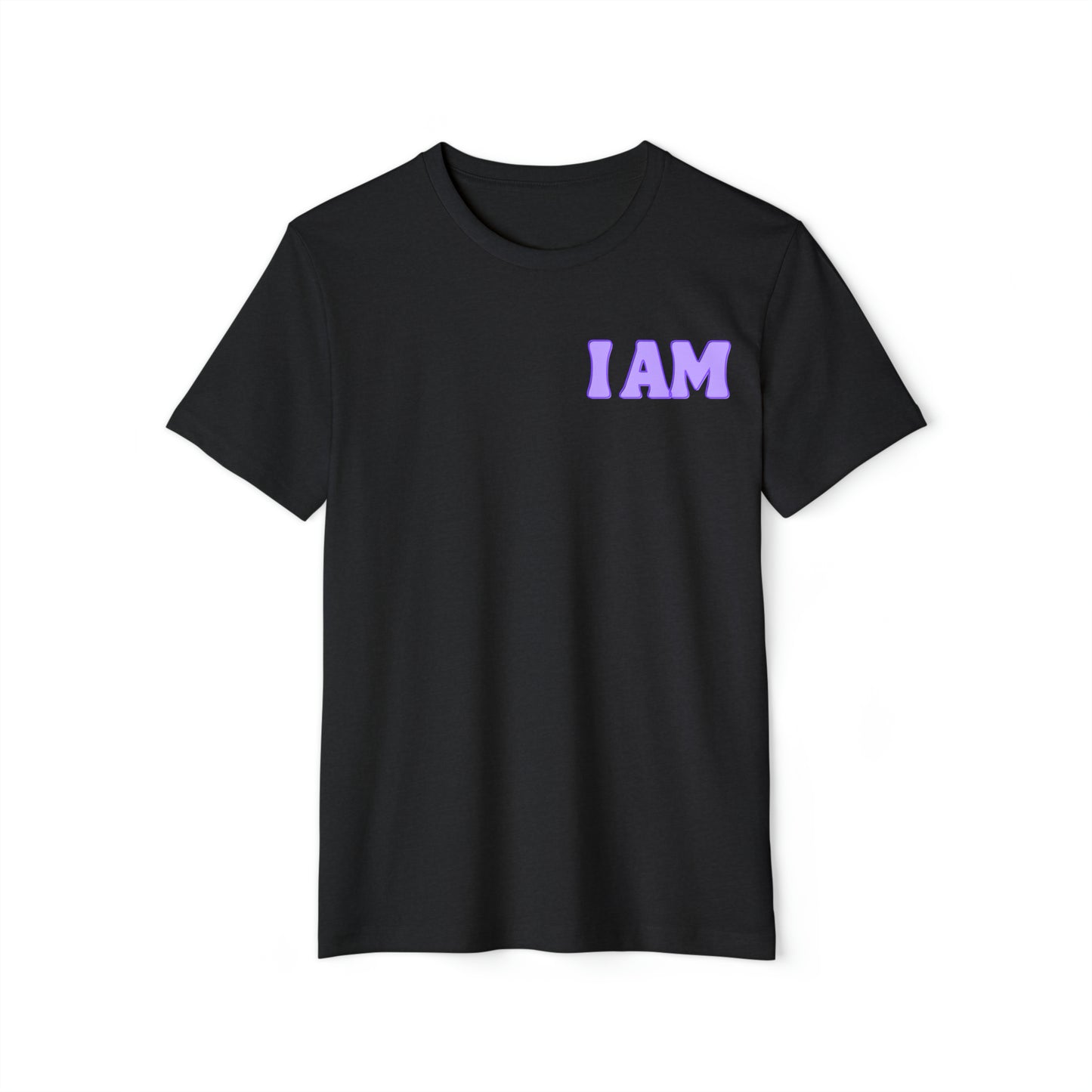 Unisex Recycled Organic T-Shirt. I AM WORTHY! Soulful Journey
