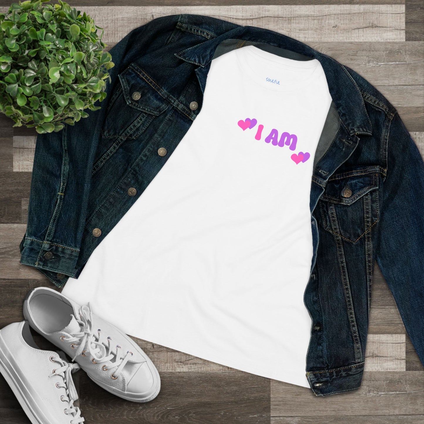 I Am Blessed! Organic t-shirt. -Soulful Journey