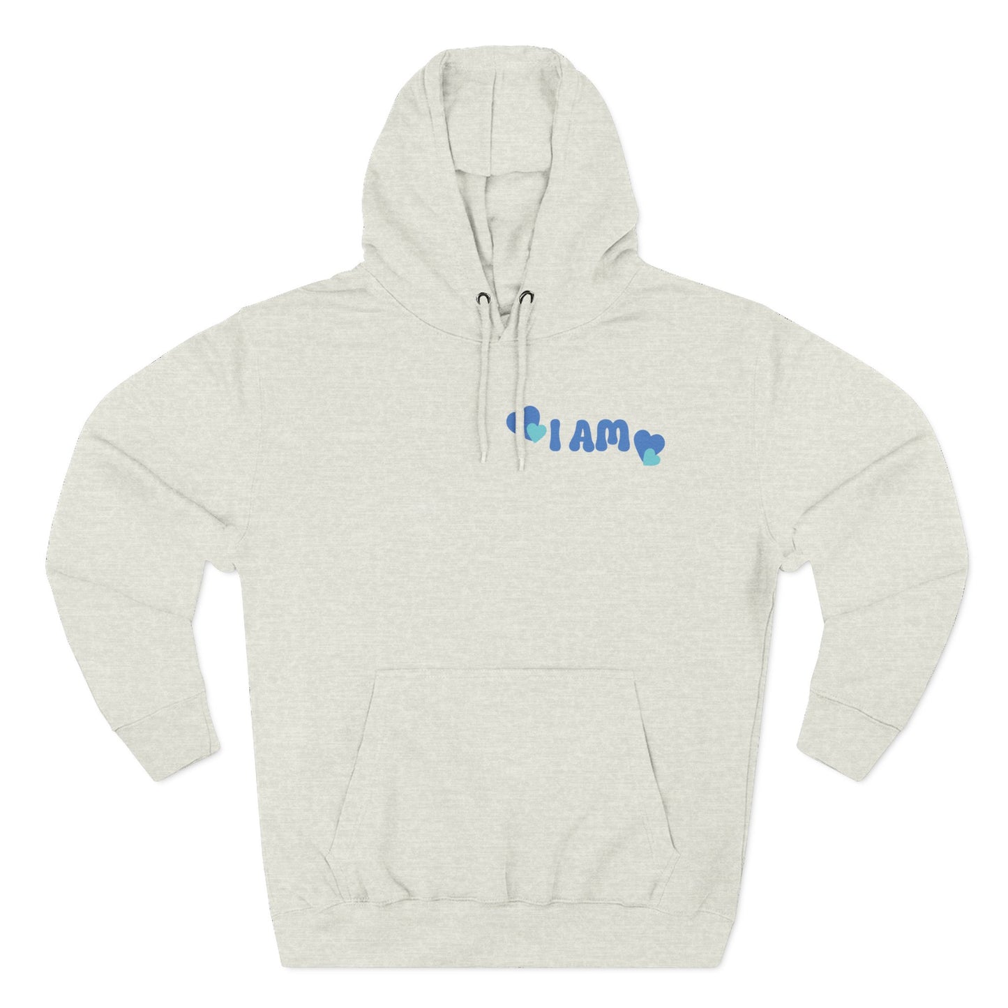 I Am Loved! Unisex Sizing, Fleece Hoodie. -Soulful Journey!