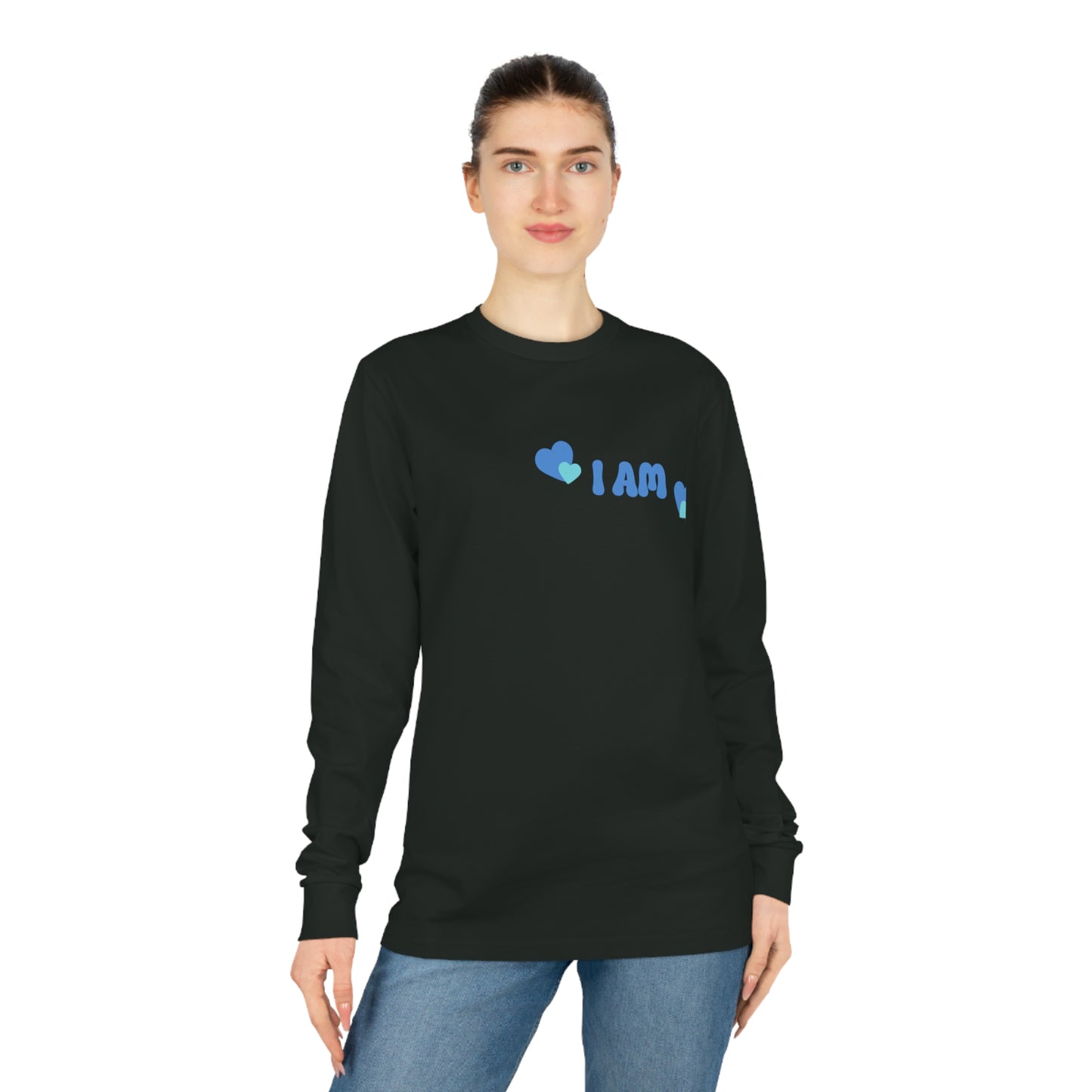 I Am Loved! Organic Long Sleeve Tee. -Soulful Journey!