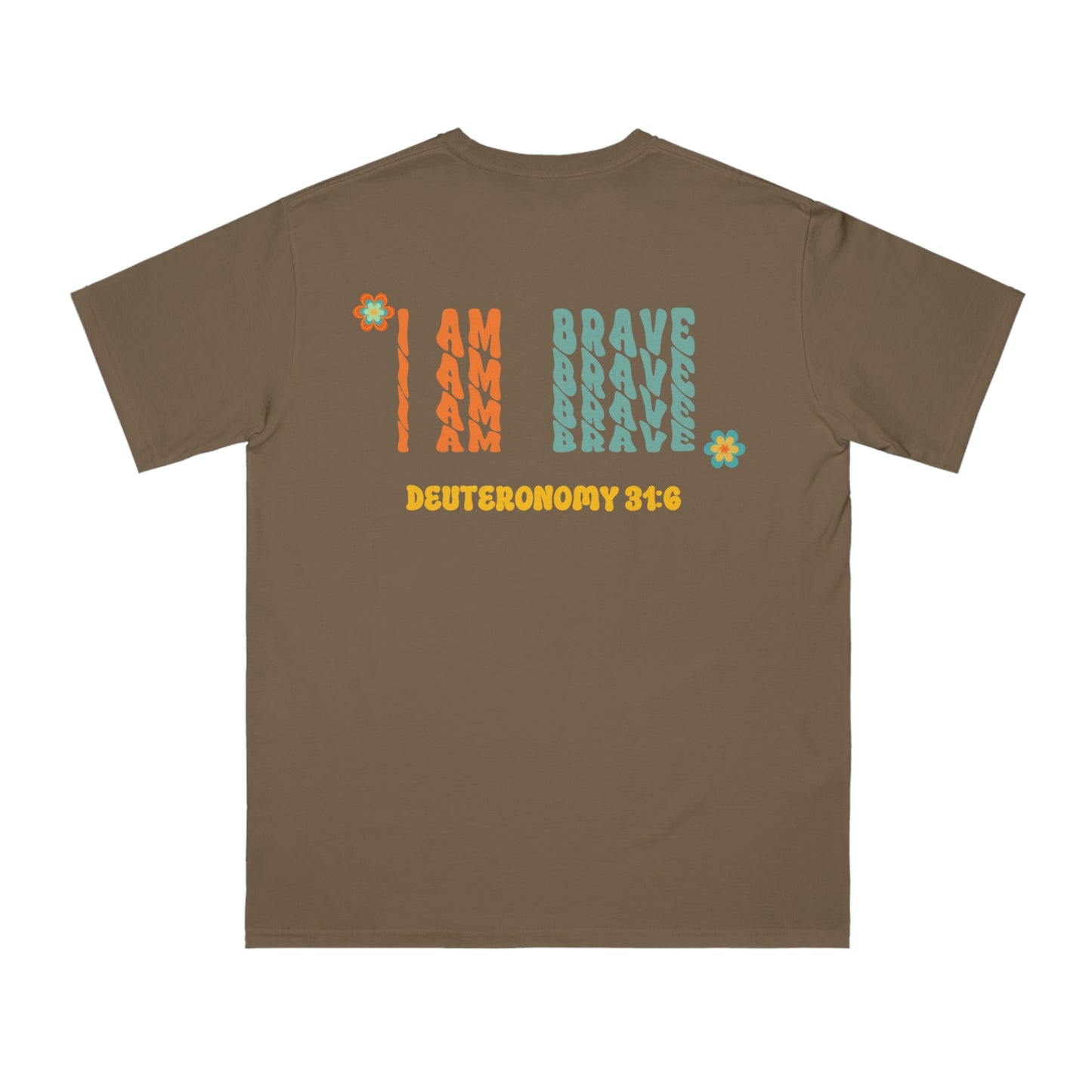 Organic Unisex Classic T-Shirt Soulful Journey I Am Brave!