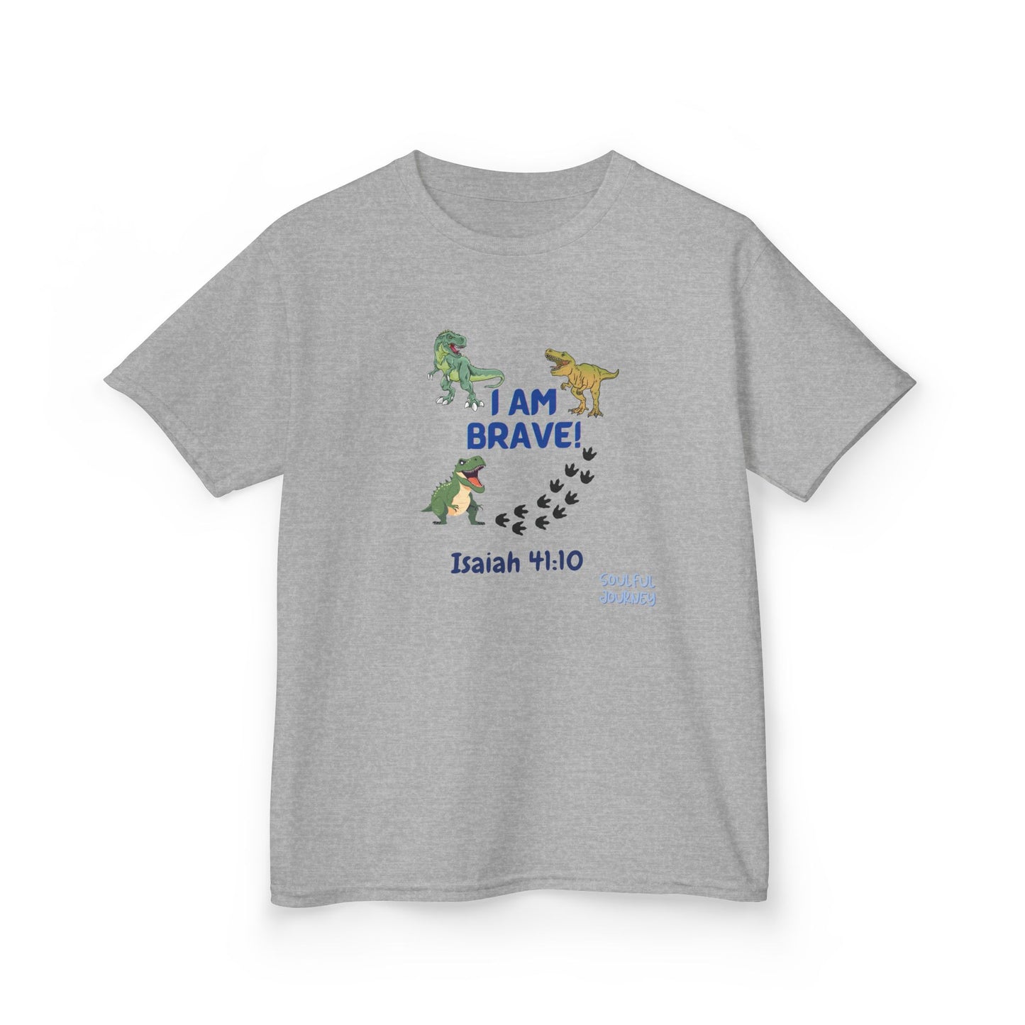 I Am Brave! Boy, Youth Size, Cotton, T-Shirt. -Soulful Journey!