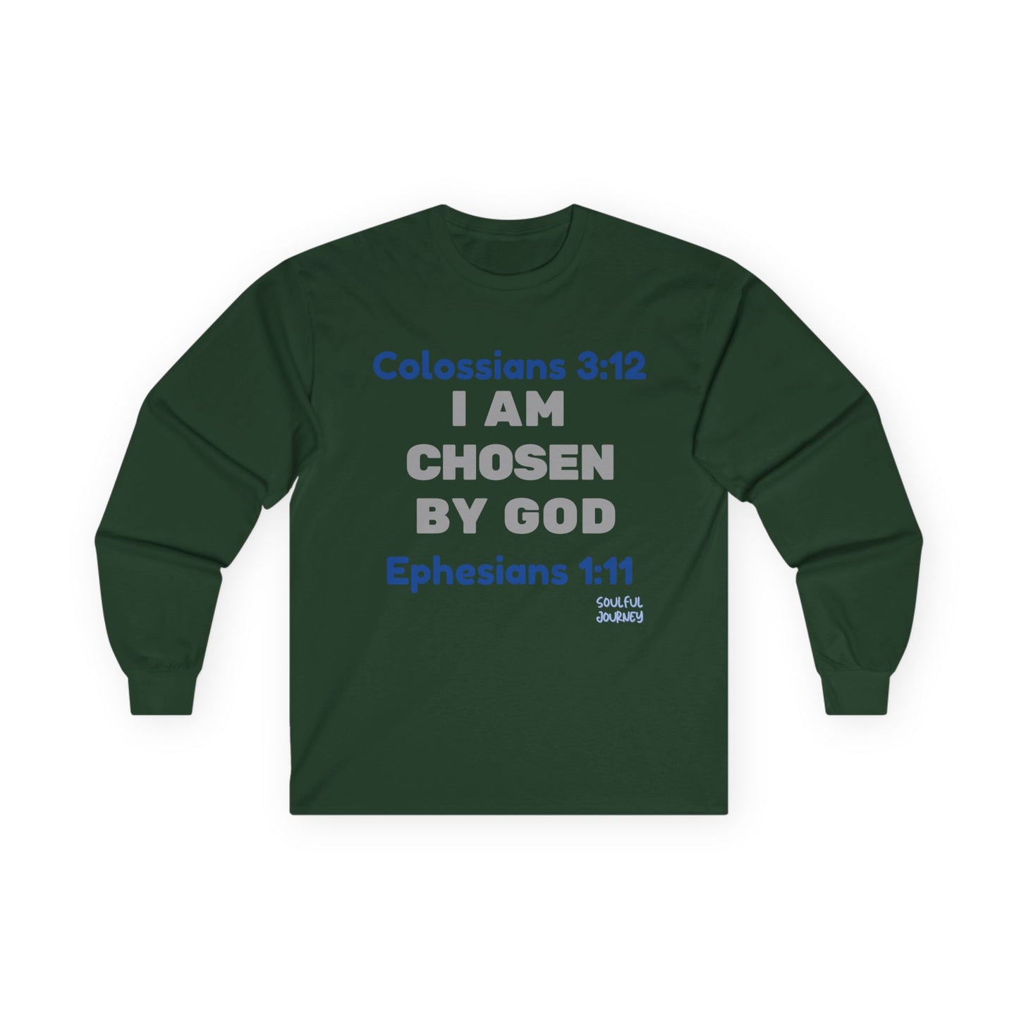 I Am Chosen! Thick, Vintage Feel, Cotton T-shirt. -Soulful Journey