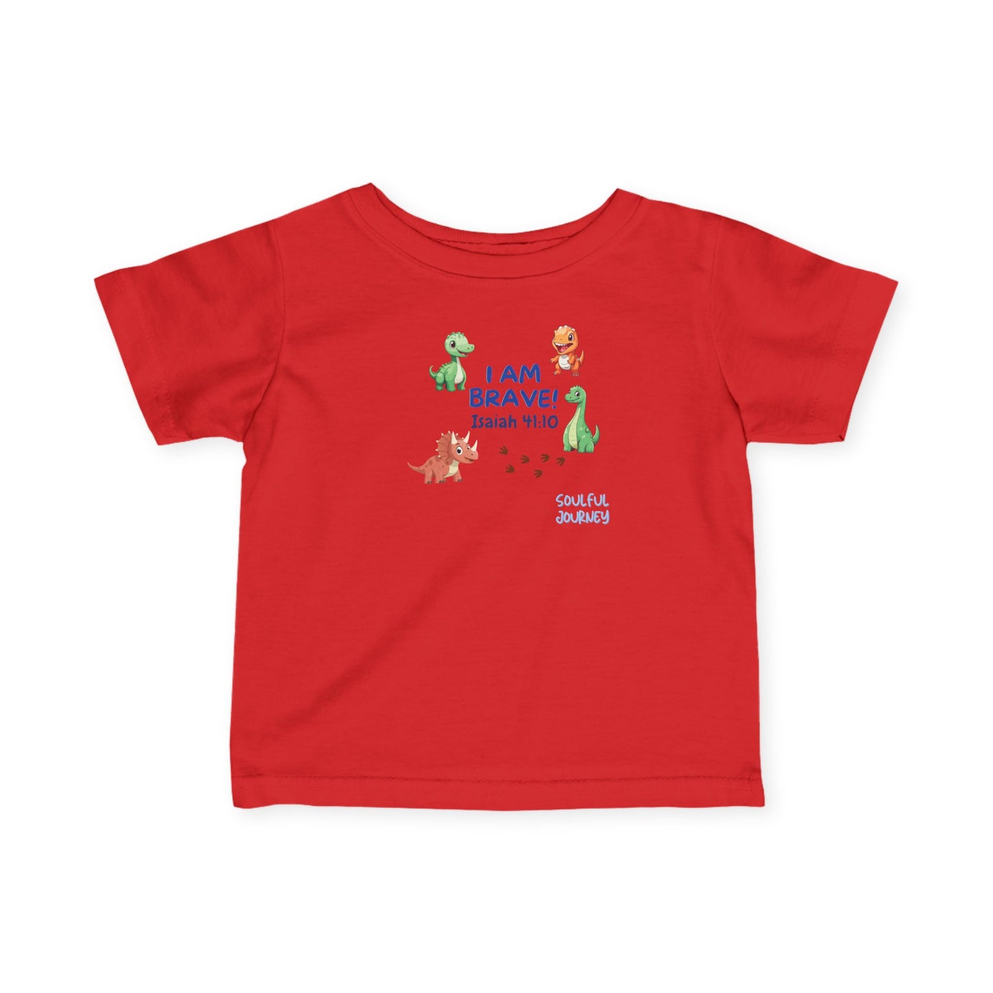 I Am Brave! Baby Boy, Comfortable Tee. -Soulful Journey!