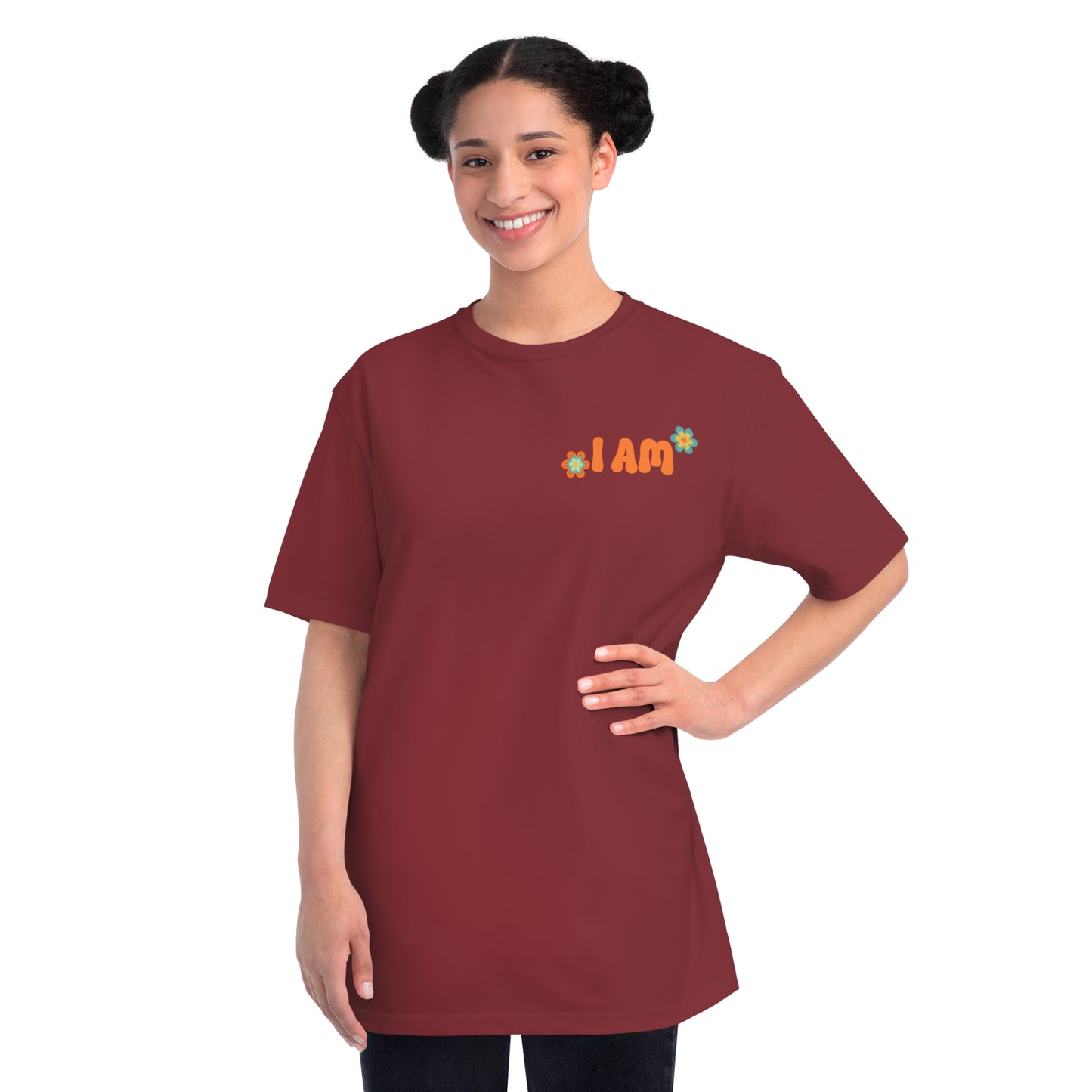 Organic Unisex Classic T-Shirt Soulful Journey I Am Brave!