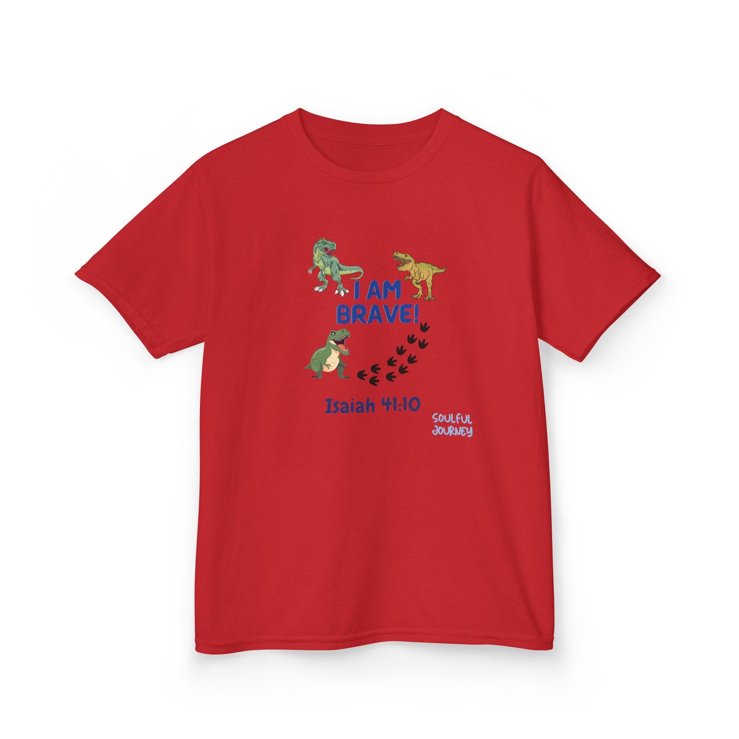 I Am Brave! Boy, Youth Size, Cotton, T-Shirt. -Soulful Journey!