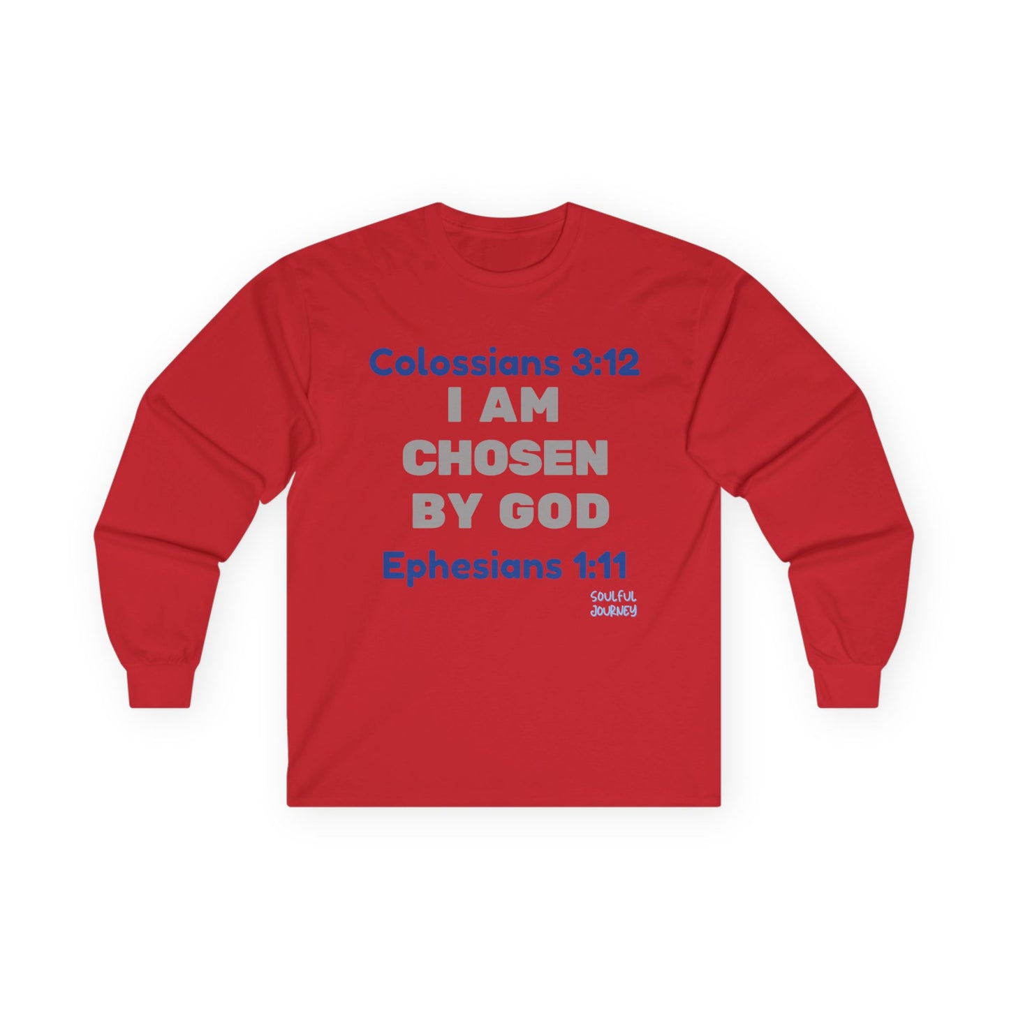 I Am Chosen! Thick, Vintage Feel, Cotton T-shirt. -Soulful Journey