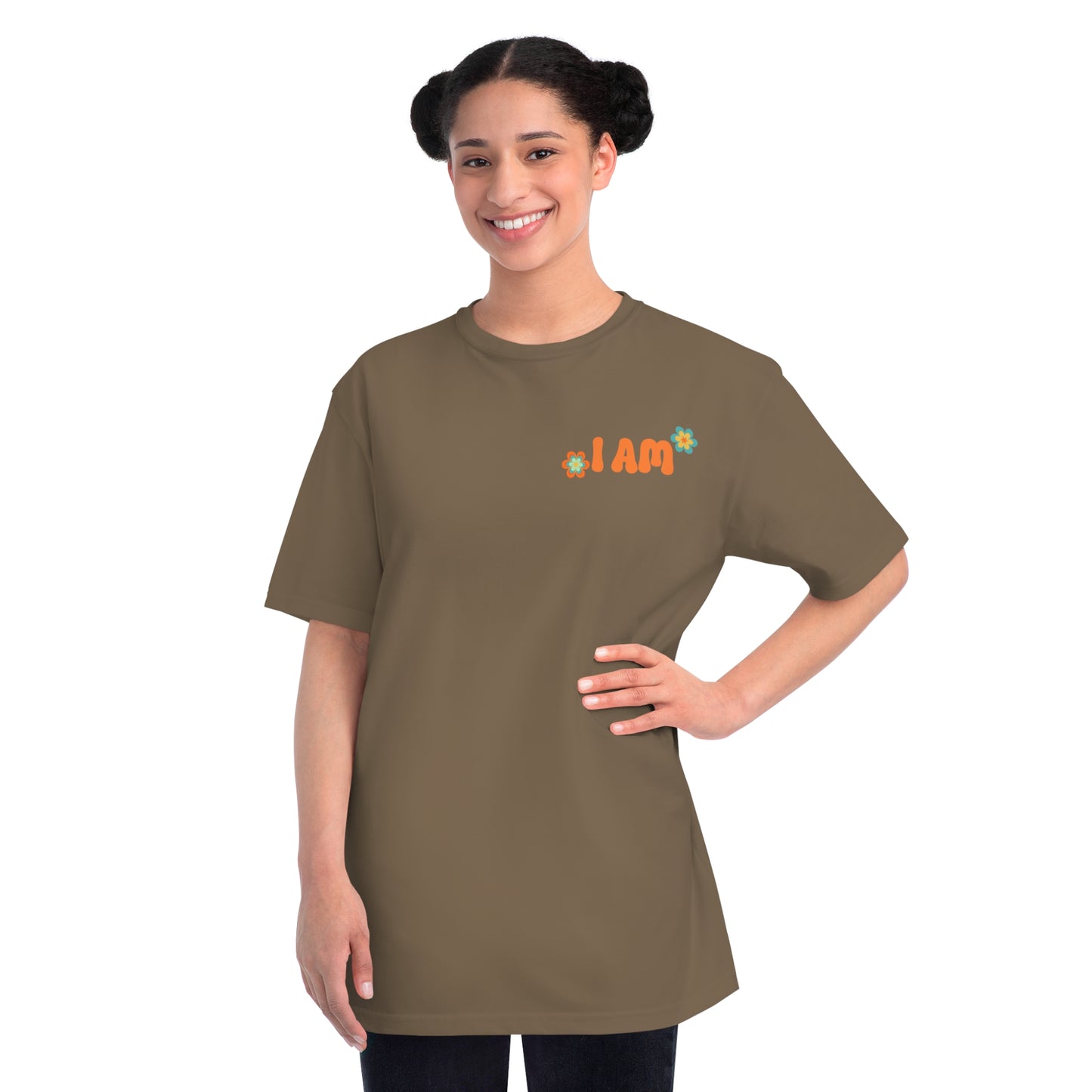Organic Unisex Classic T-Shirt Soulful Journey I Am Brave!