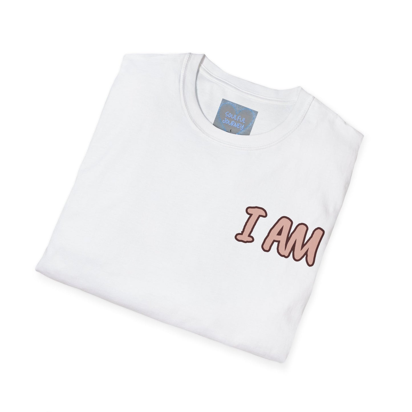 Unisex Softstyle T-Shirt I AM FEARFULLY AND WONDERFULLY MADE! SOULFUL JOURNEY