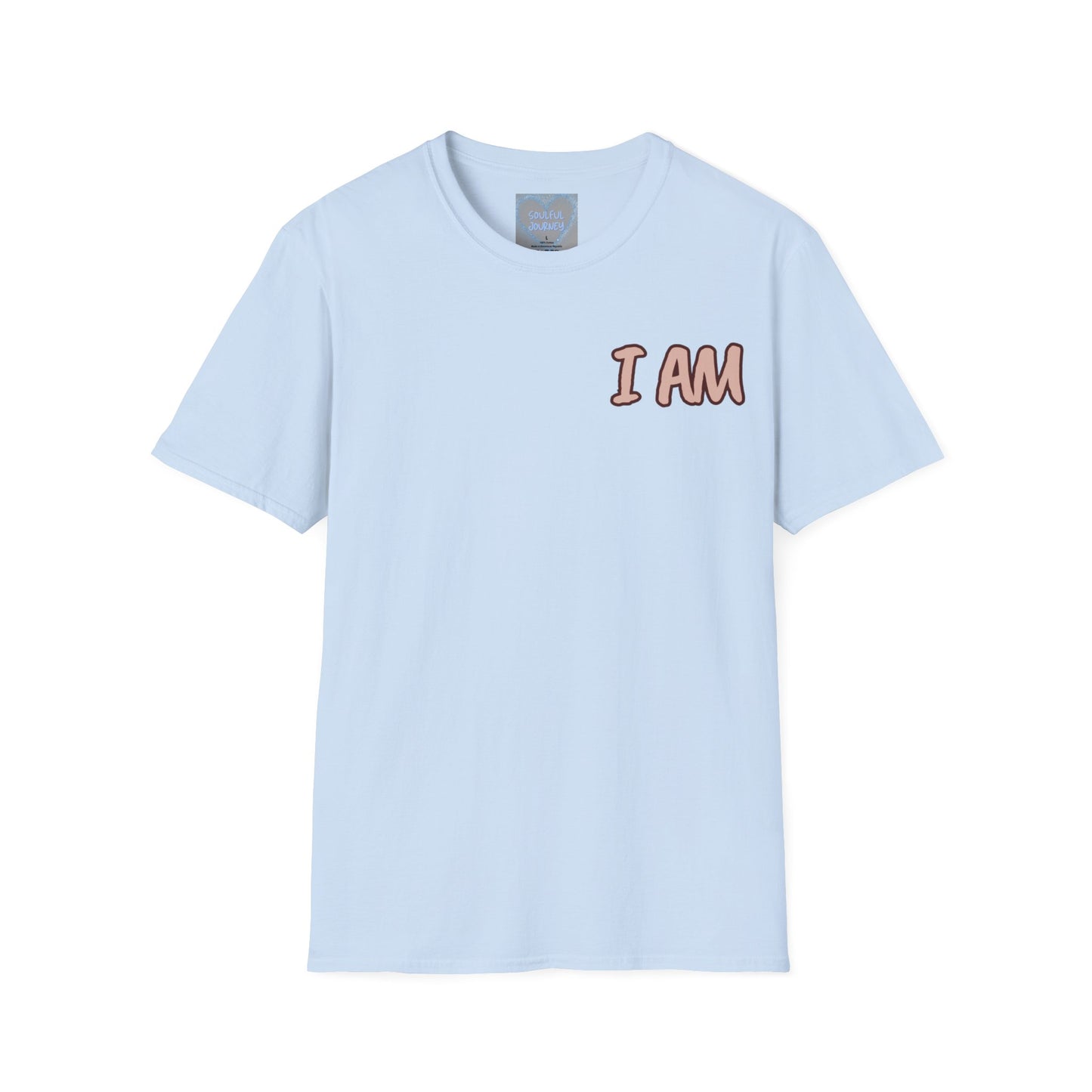 Unisex Softstyle T-Shirt I AM FEARFULLY AND WONDERFULLY MADE! SOULFUL JOURNEY
