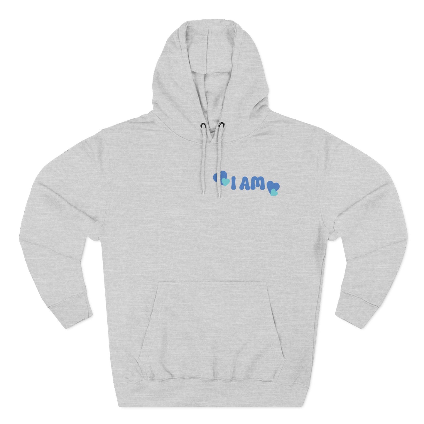 I Am Loved! Unisex Sizing, Fleece Hoodie. -Soulful Journey!