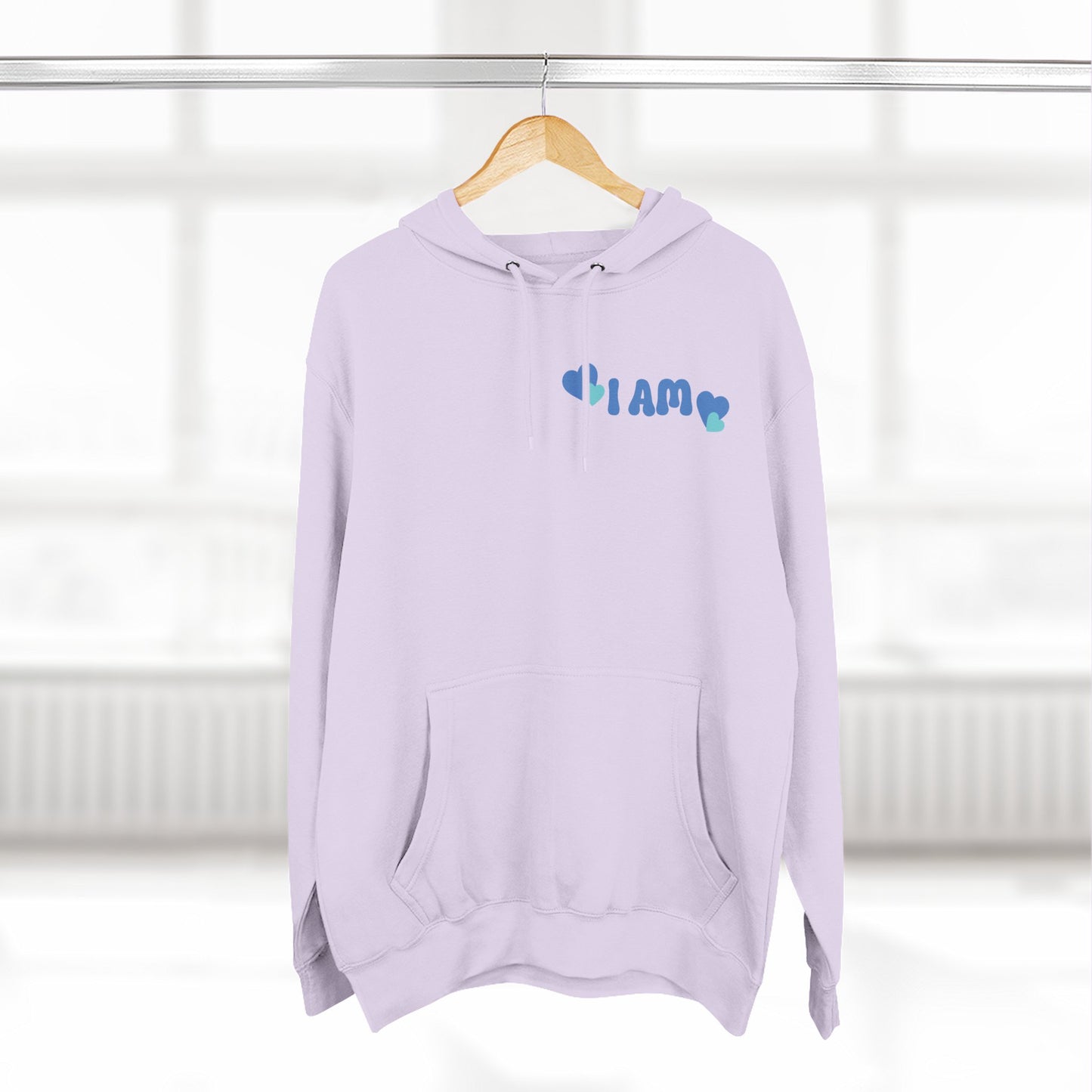 I Am Loved! Unisex Sizing, Fleece Hoodie. -Soulful Journey!