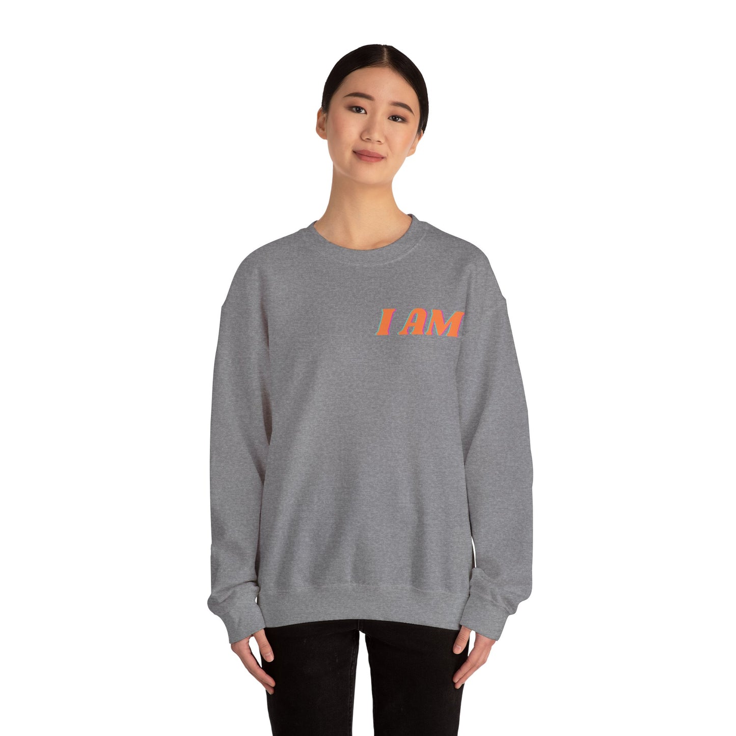 Unisex Heavy Blend™ Crewneck Sweatshirt I Am Enough! SOULFUL JOURNEY