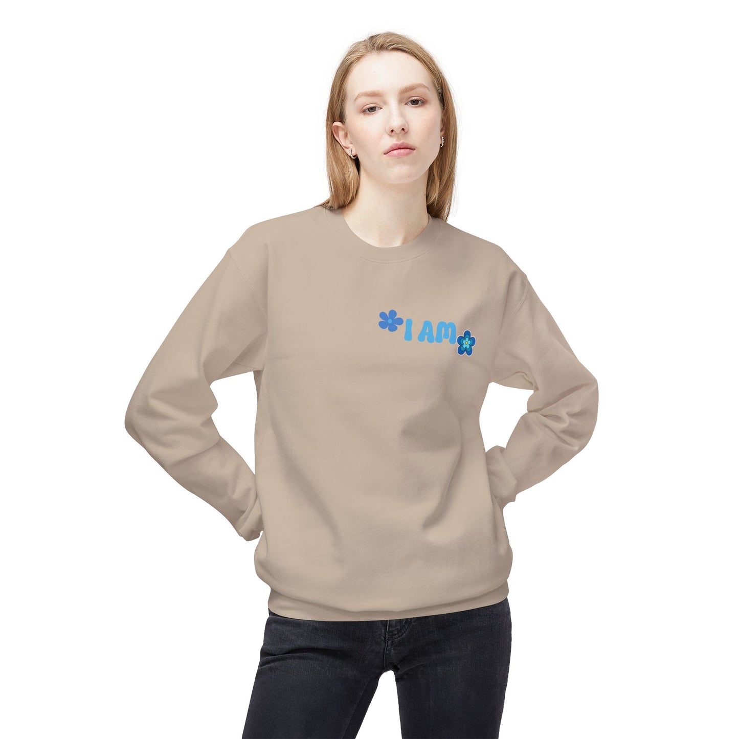 I Am Chosen! Comfy, Fleece Sweatshirt. Soulful Journey!