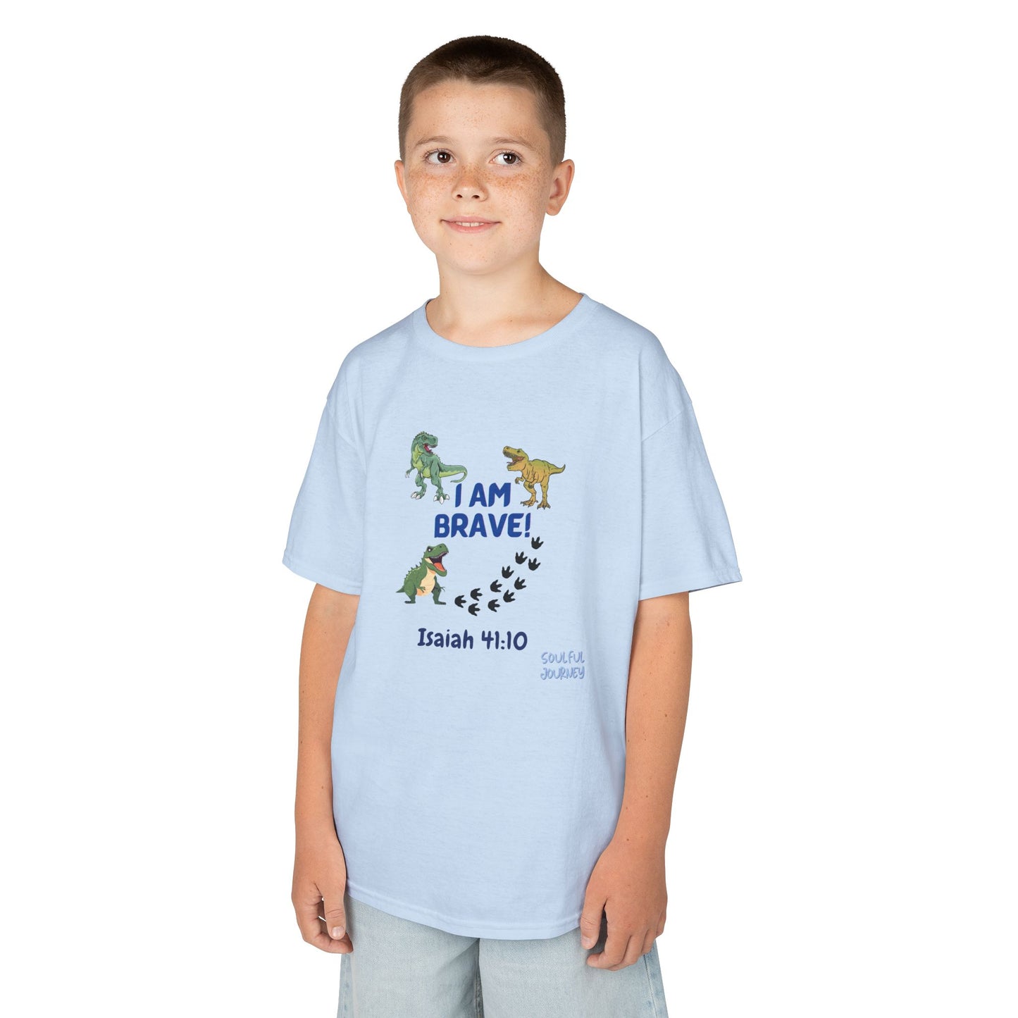 I Am Brave! Boy, Youth Size, Cotton, T-Shirt. -Soulful Journey!