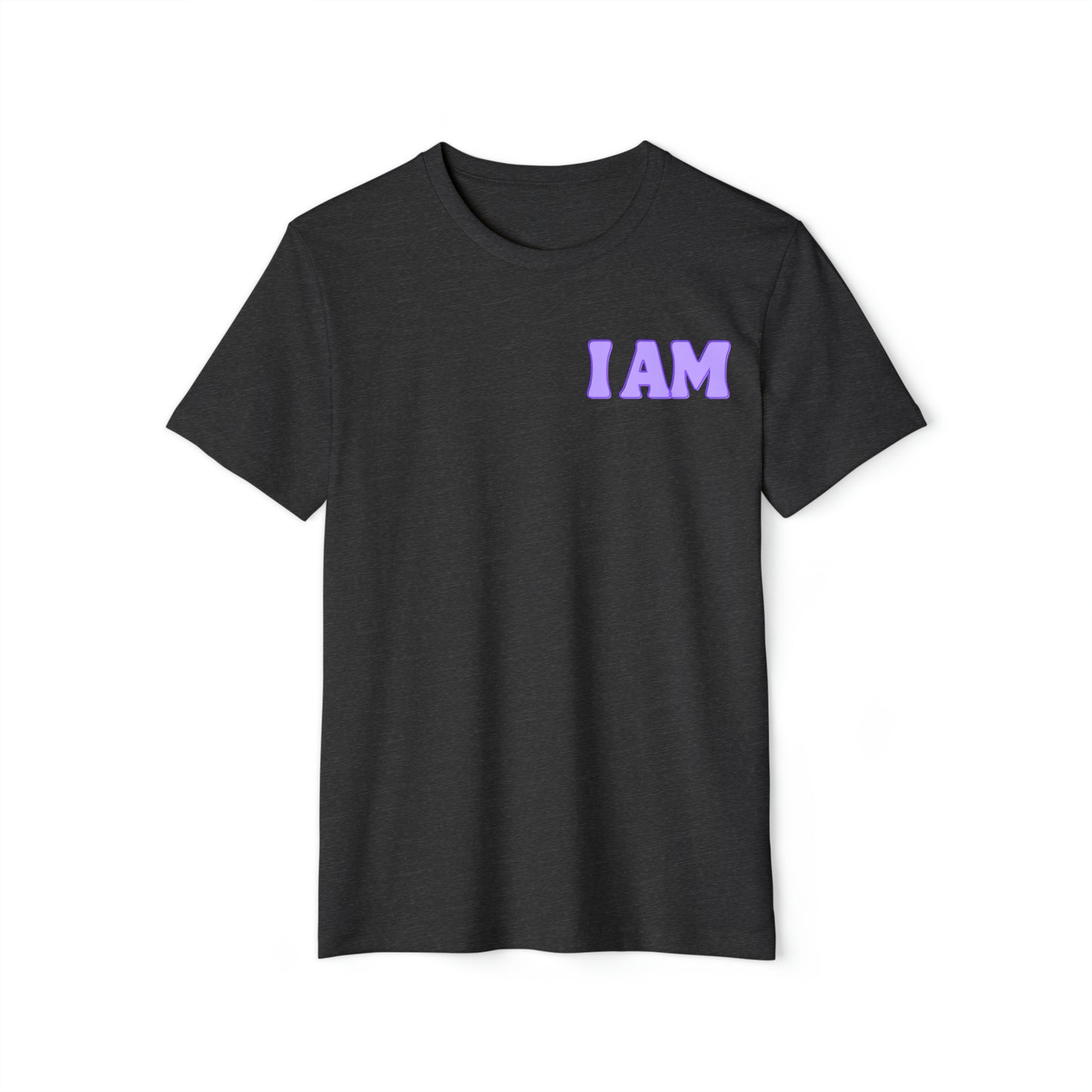 Unisex Recycled Organic T-Shirt. I AM WORTHY! Soulful Journey