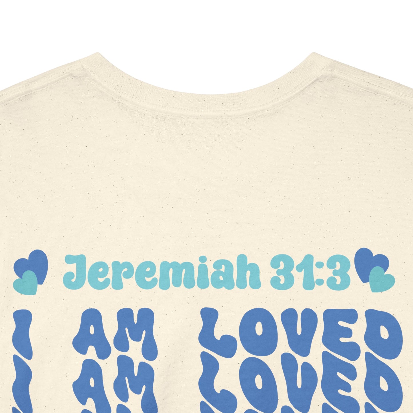 I Am Loved! Women's, Unisex Sizing, Cotton T-Shirt. -Soulful Journey