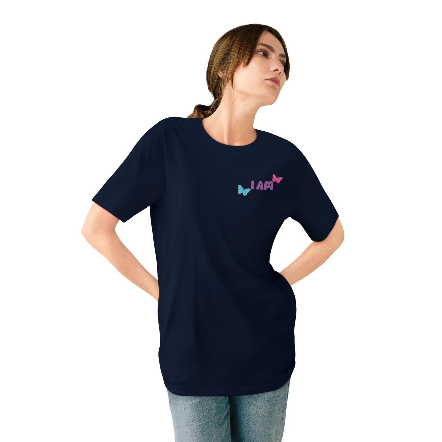 I Am Redeemed! Organic, Women's, Unisex Sizing T-shirt. -Soulful Journey!
