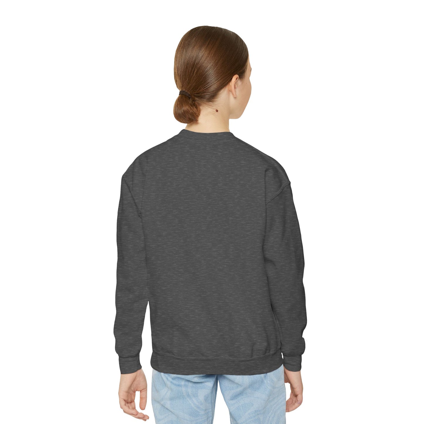 I Am Brave! Girl's, Youth, Crewneck, Sweatshirt. -Soulful Journey!