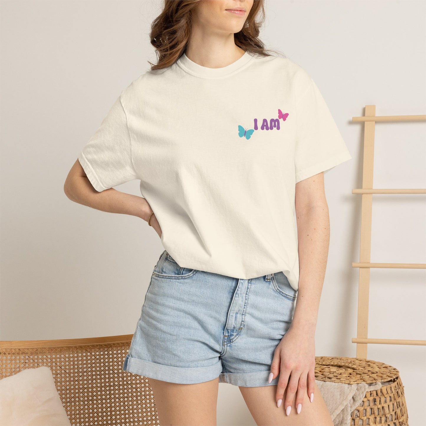 I Am Redeemed! Cotton, Women's, Comfortable, Unisex Sizing, Comfort Colors T-Shirt. -Soulful Journey