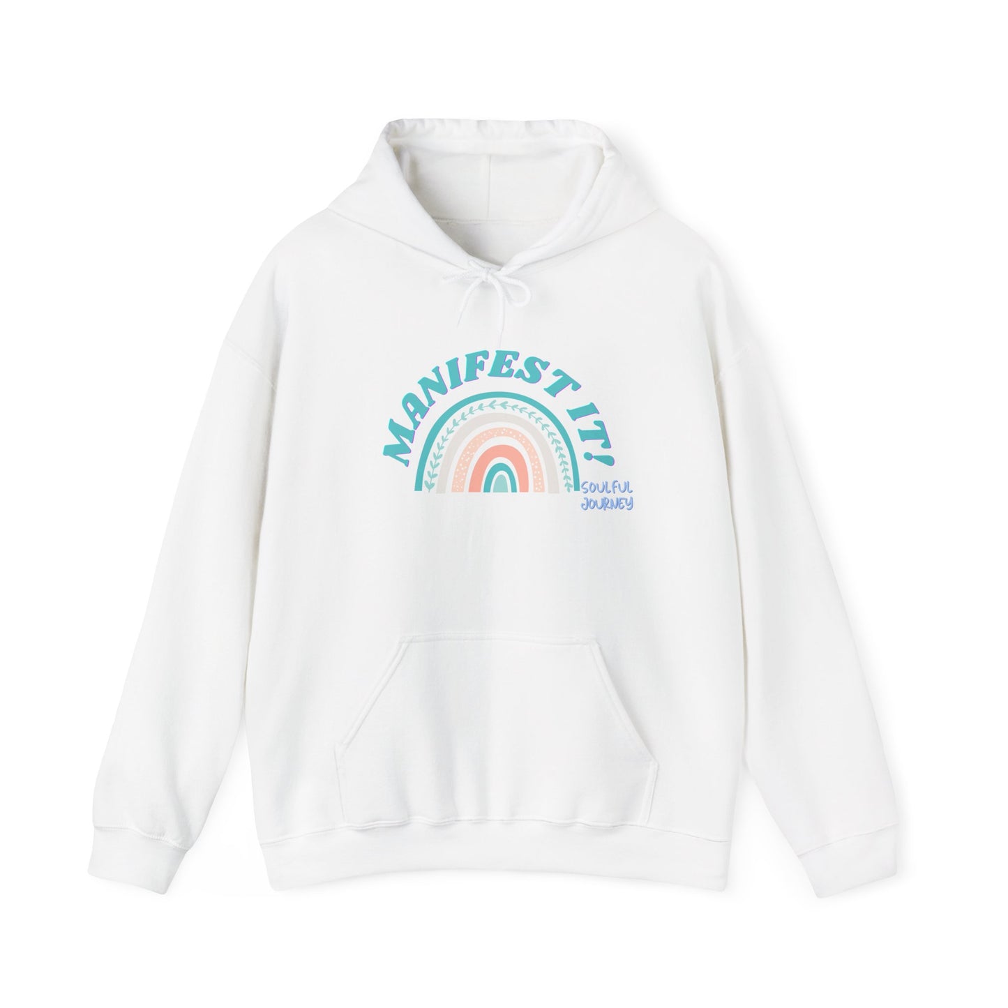 Manifest it! Unisex Heavy Weight Hoodie. -Soulful Journey!