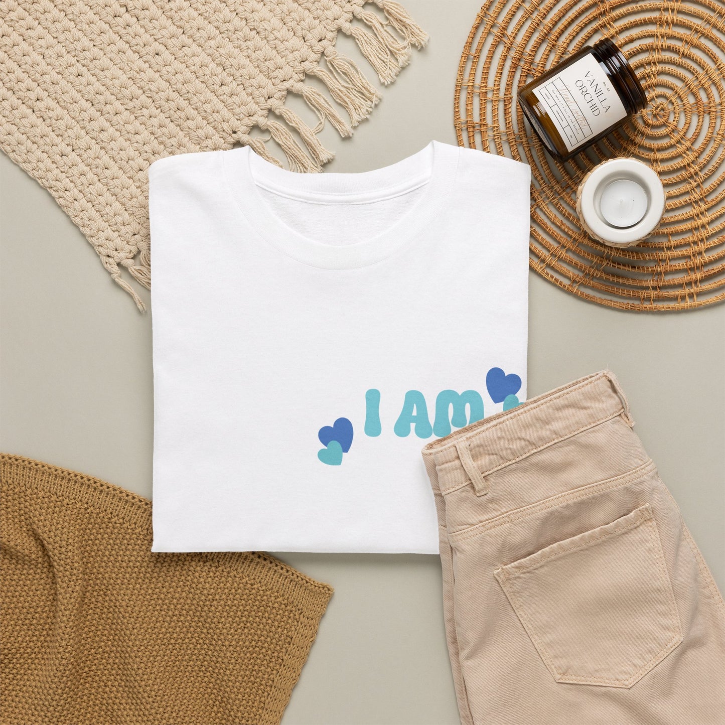 I Am Loved! Women's, Unisex Sizing, Cotton T-Shirt. -Soulful Journey