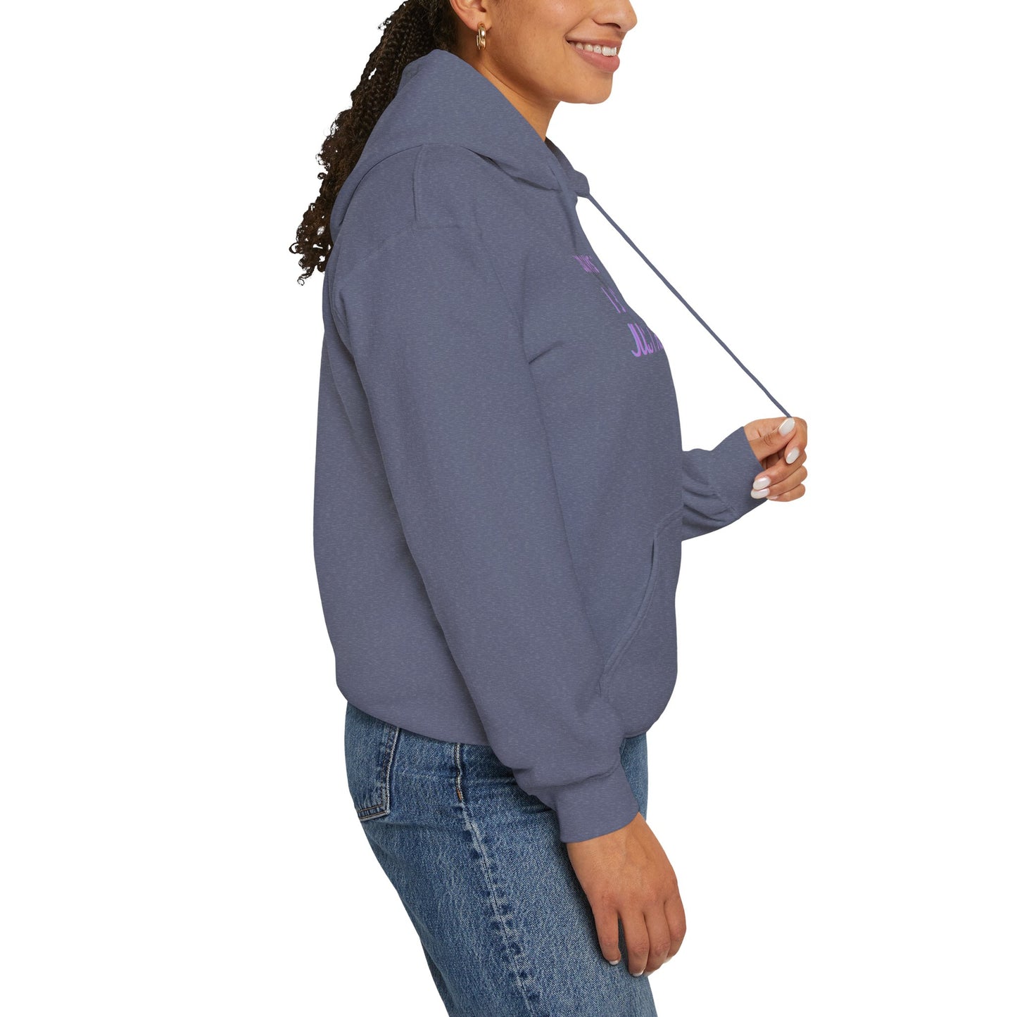 I Am Enough Just As I Am! Heavy blend, warm sweatshirt. -Soulful Journey!