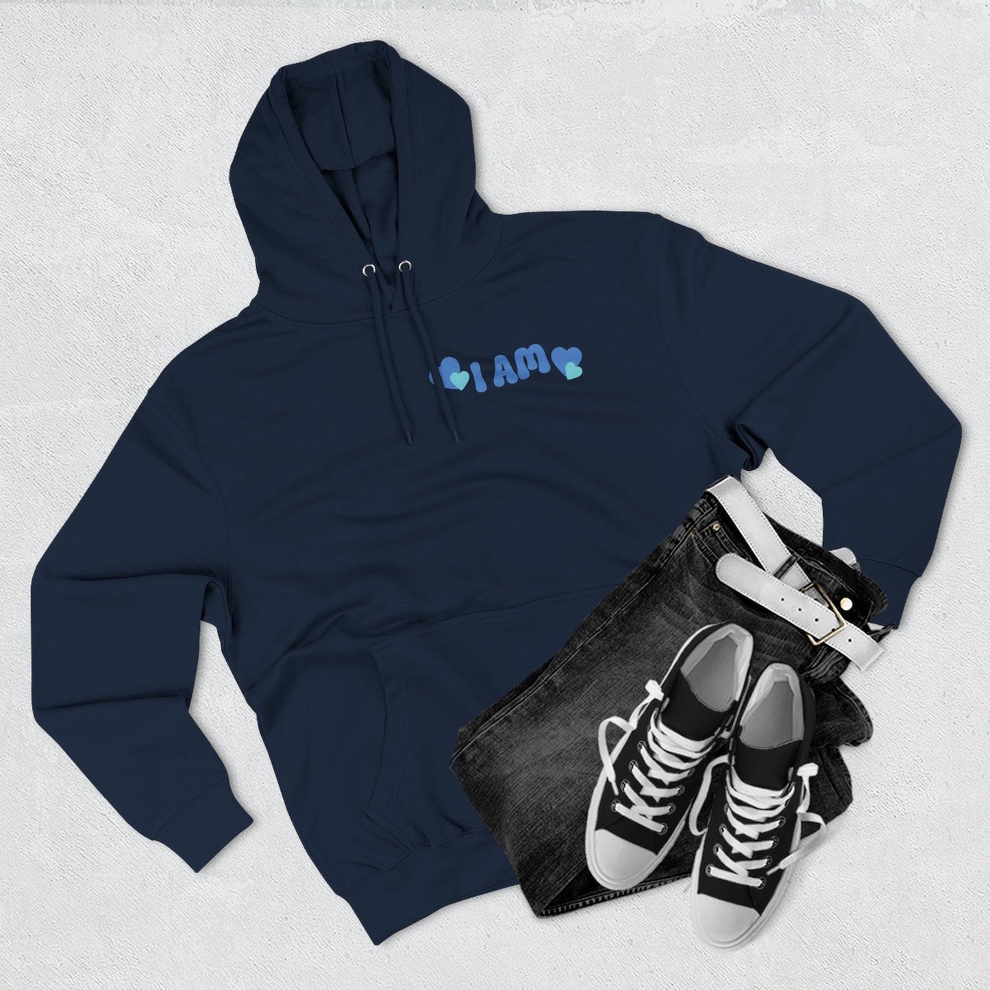I Am Loved! Women's, Unisex Sizing, Fleece Hoodie. -Soulful Journey!