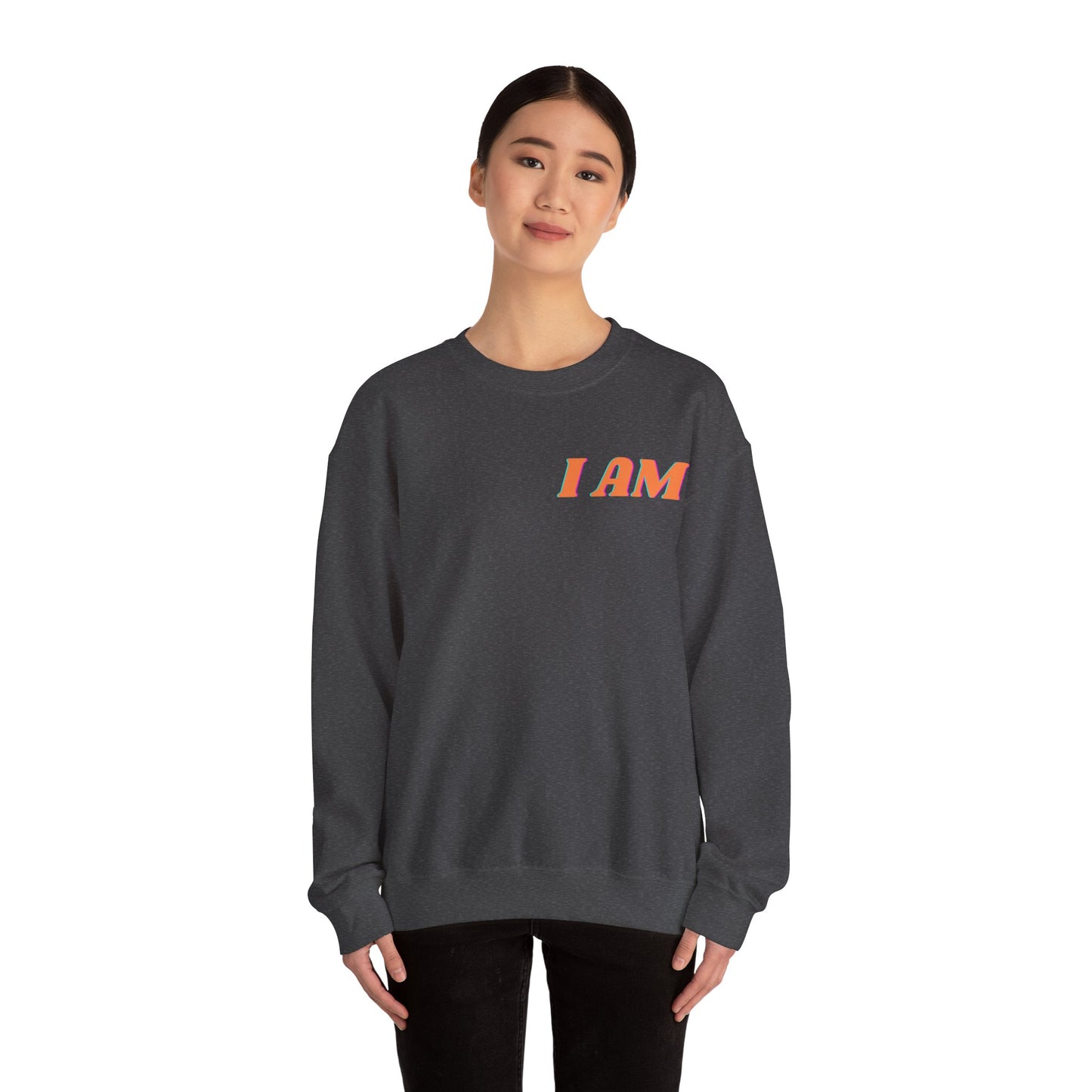 Unisex Heavy Blend™ Crewneck Sweatshirt I Am Enough! SOULFUL JOURNEY