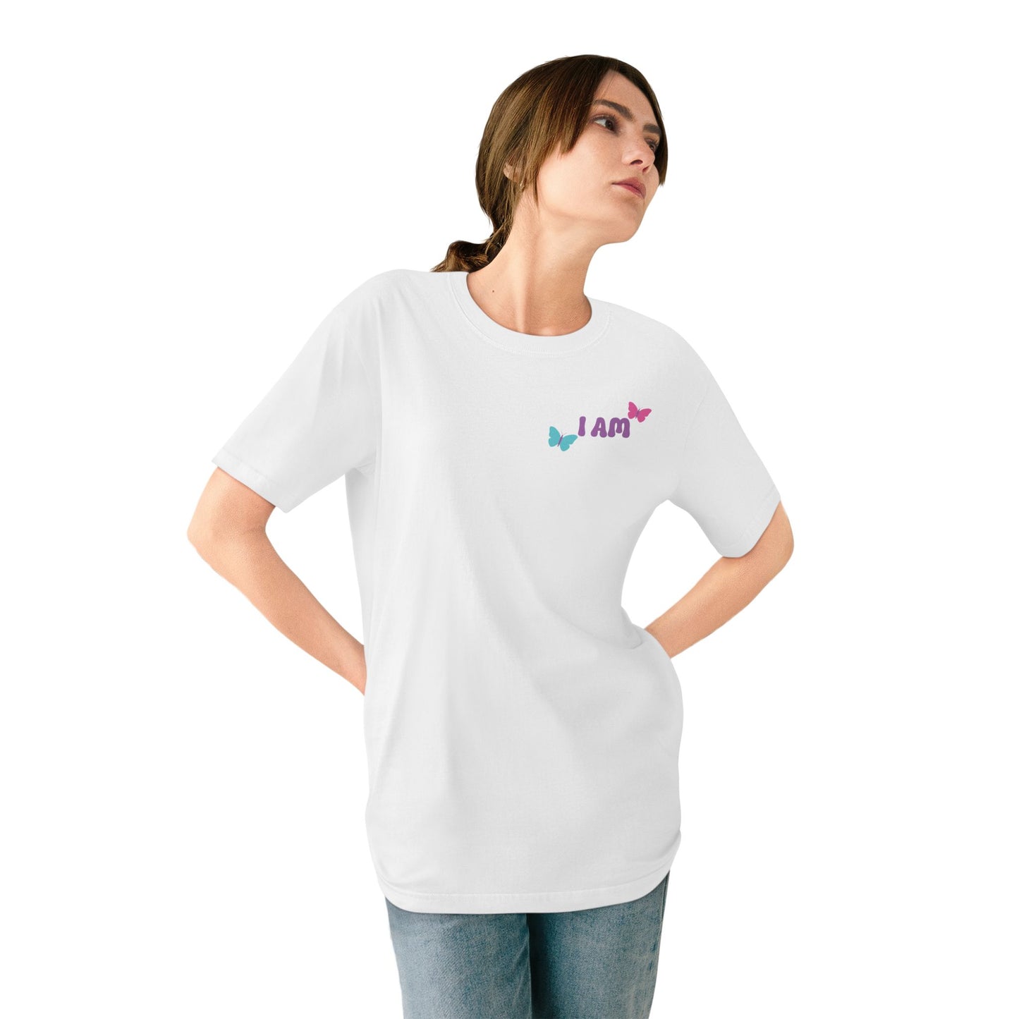 I Am Redeemed! Organic, Women's, Unisex Sizing T-shirt. -Soulful Journey!