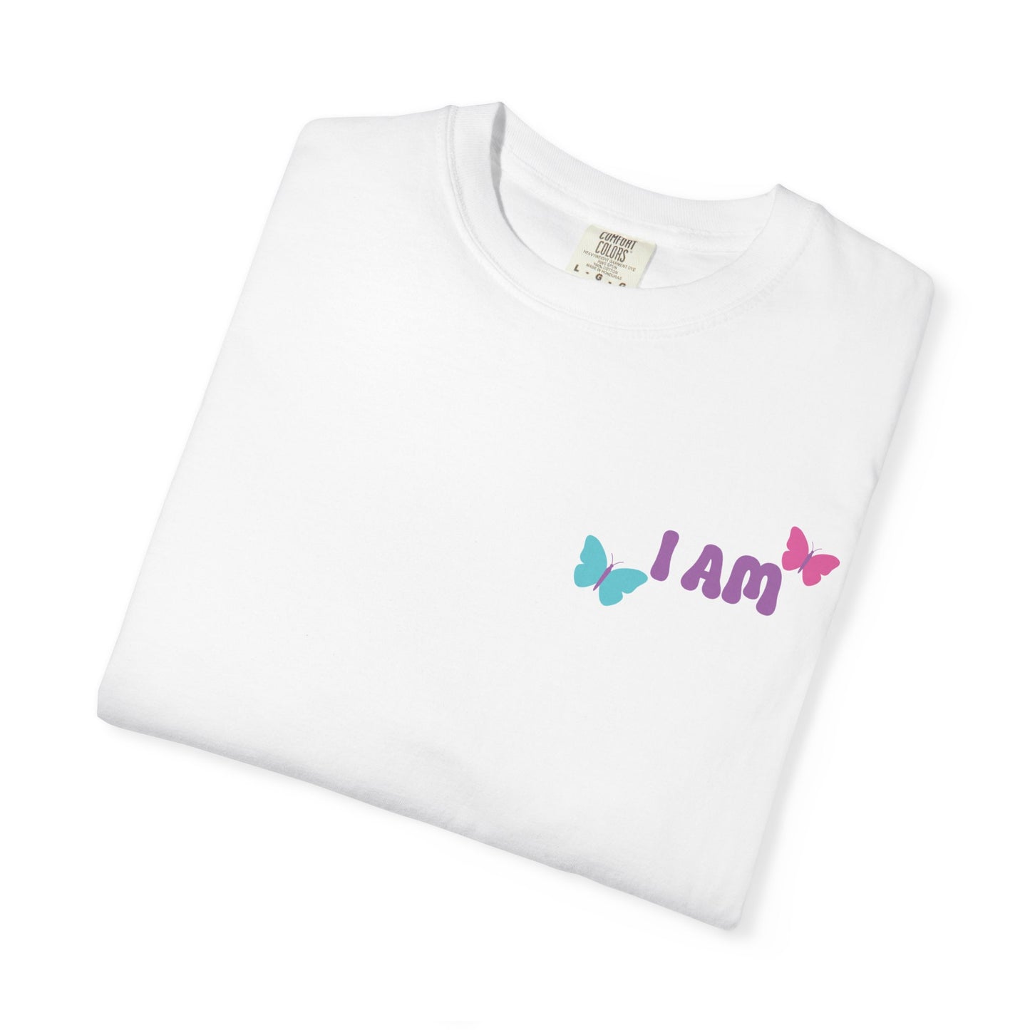 I Am Redeemed! Cotton, Women's, Comfortable, Unisex Sizing, Comfort Colors T-Shirt. -Soulful Journey