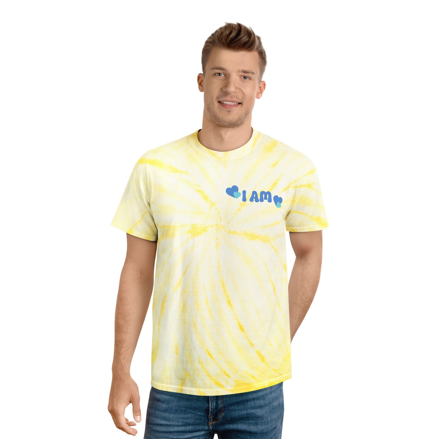 I Am Loved! Tie-Dye Tee. -Soulful Journey!