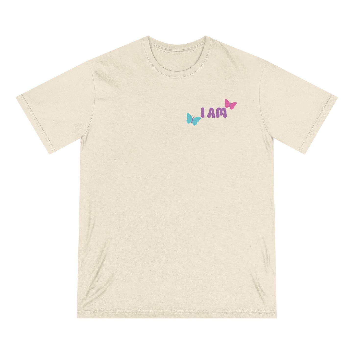 I Am Redeemed! Organic, Women's, Unisex Sizing T-shirt. -Soulful Journey!