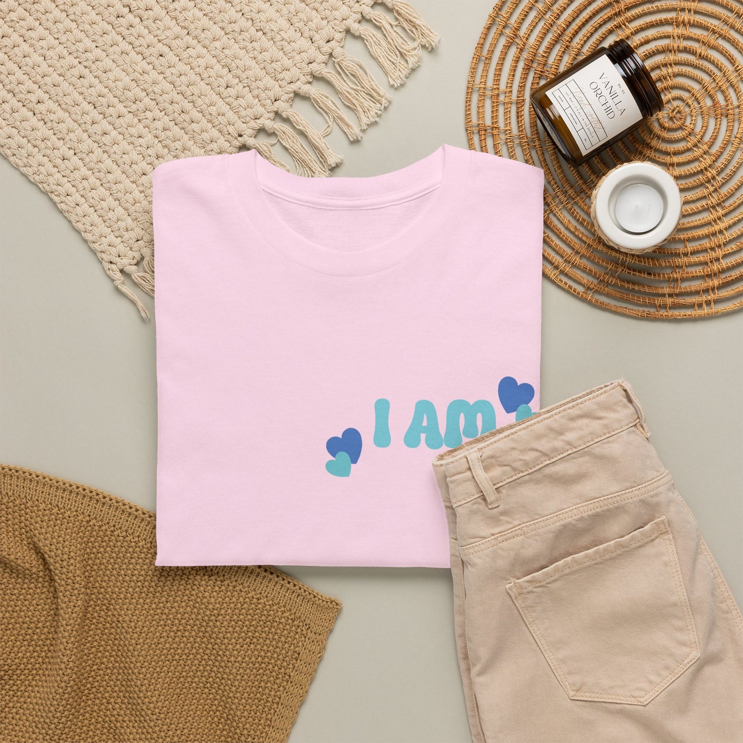 I Am Loved! Women's, Unisex Sizing, Cotton T-Shirt. -Soulful Journey