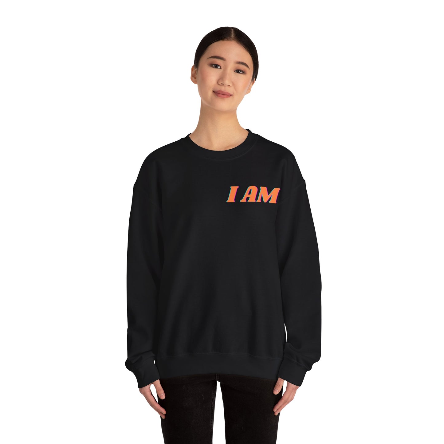 Unisex Heavy Blend™ Crewneck Sweatshirt I Am Enough! SOULFUL JOURNEY
