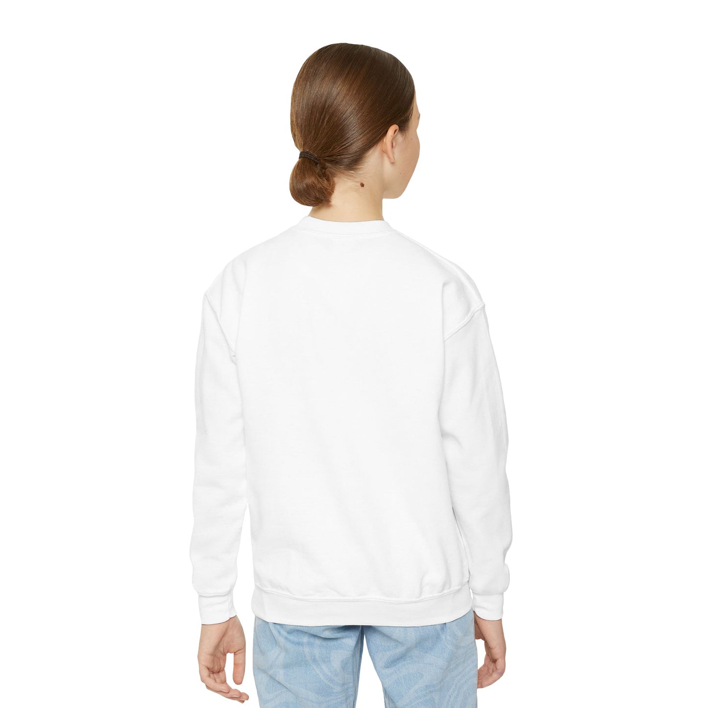 I Am Brave! Girl's, Youth, Crewneck, Sweatshirt. -Soulful Journey!