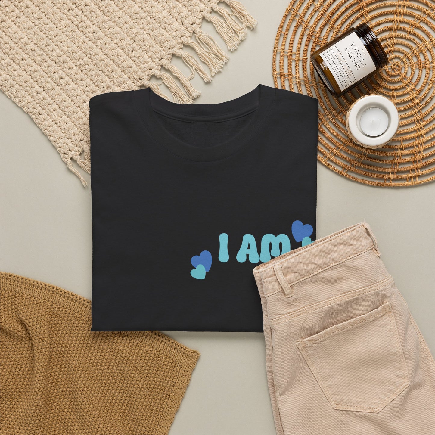 I Am Loved! Women's, Unisex Sizing, Cotton T-Shirt. -Soulful Journey
