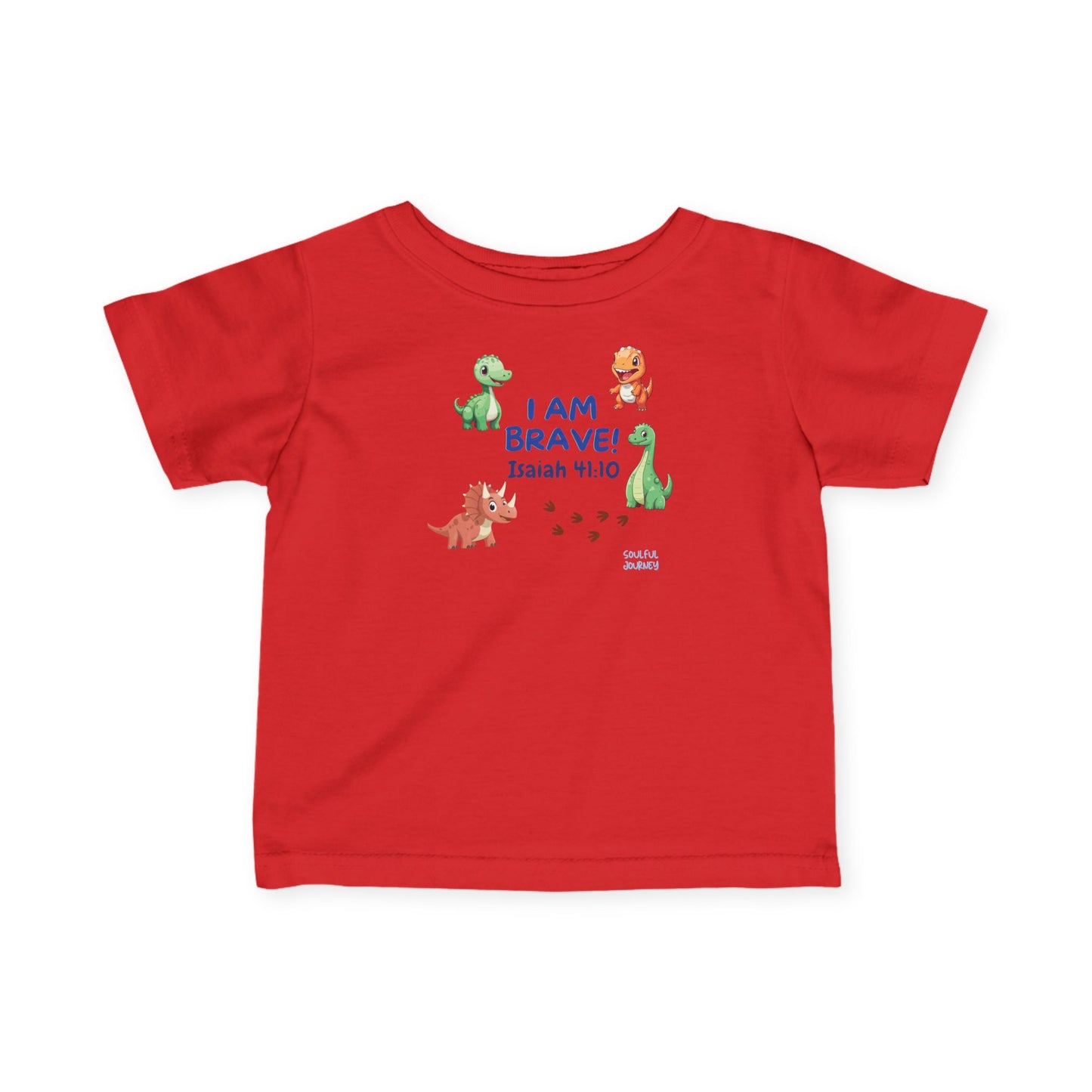 I Am Brave! Baby Boy, Comfortable Tee. -Soulful Journey!