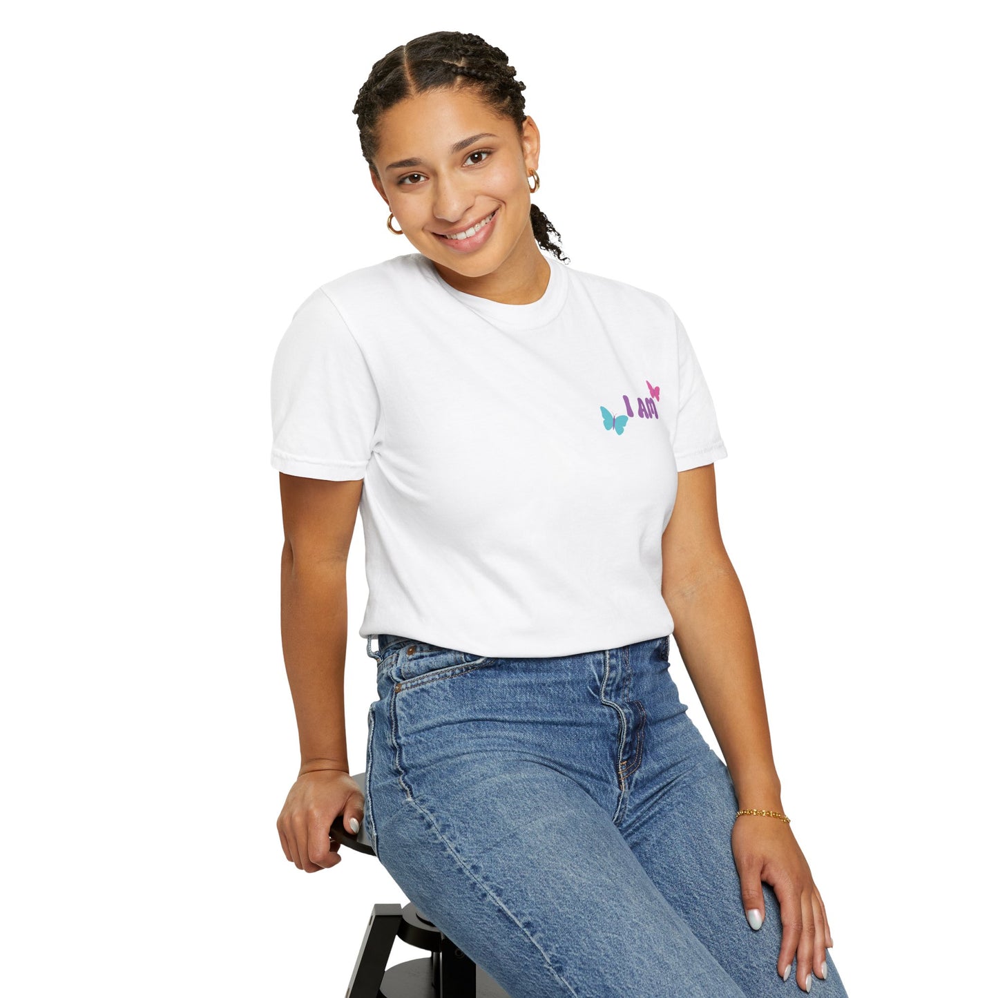 I Am Redeemed! Cotton, Women's, Comfortable, Unisex Sizing, Comfort Colors T-Shirt. -Soulful Journey