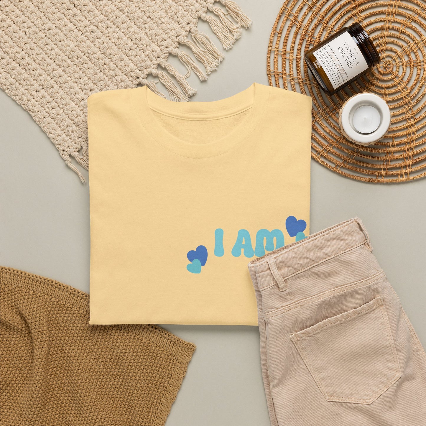 I Am Loved! Women's, Unisex Sizing, Cotton T-Shirt. -Soulful Journey